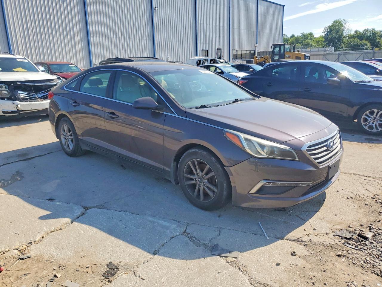2015 Hyundai Sonata Se Серый vin: 5NPE24AF5FH175558