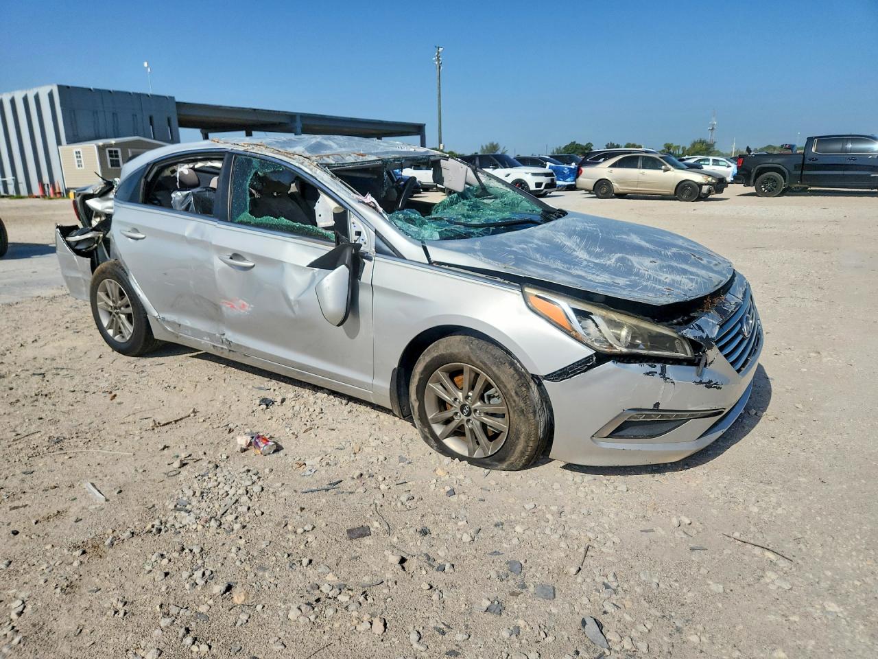 2015 Hyundai Sonata Se Silver vin: 5NPE24AF5FH182963