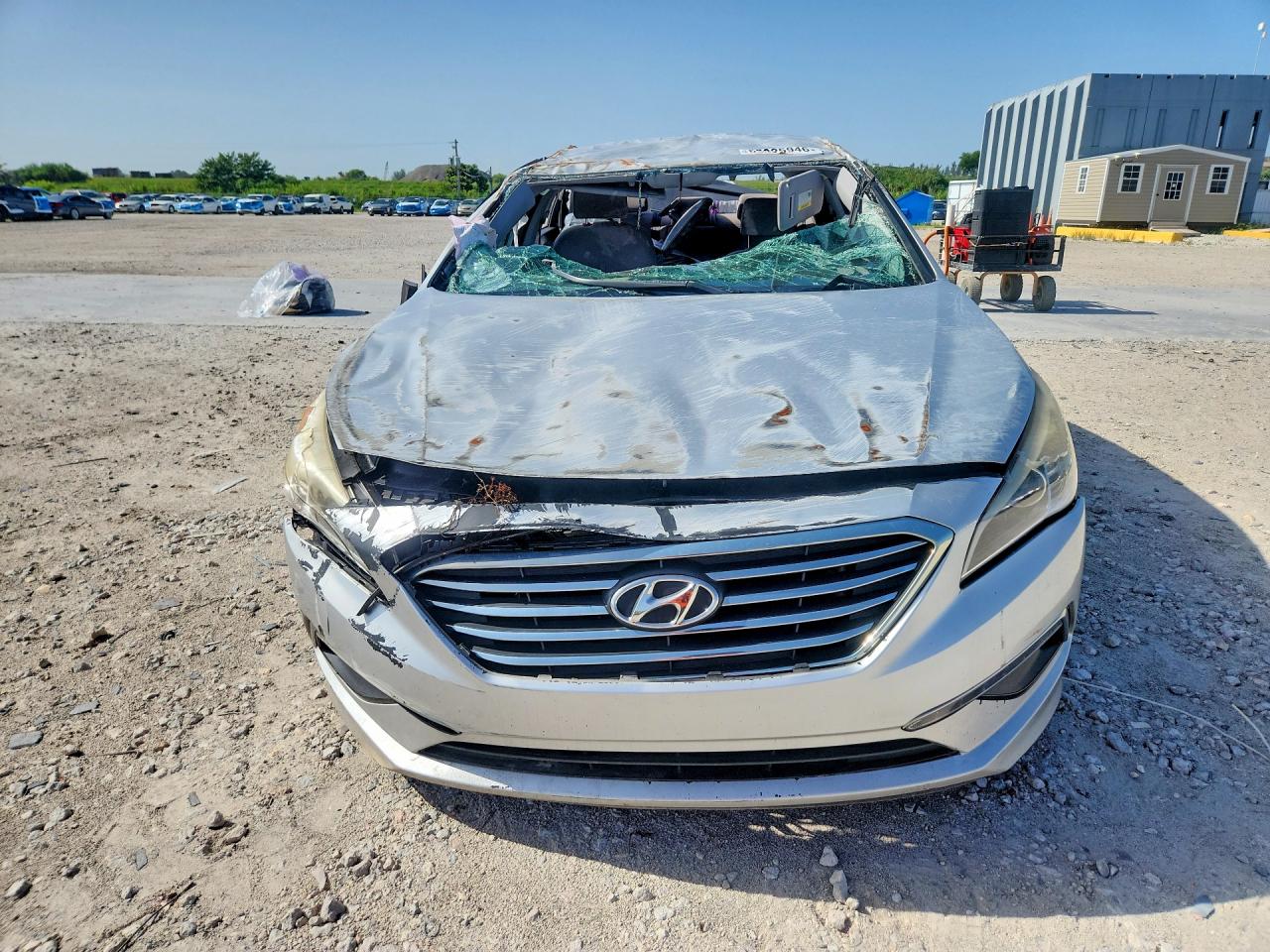 2015 Hyundai Sonata Se Silver vin: 5NPE24AF5FH182963