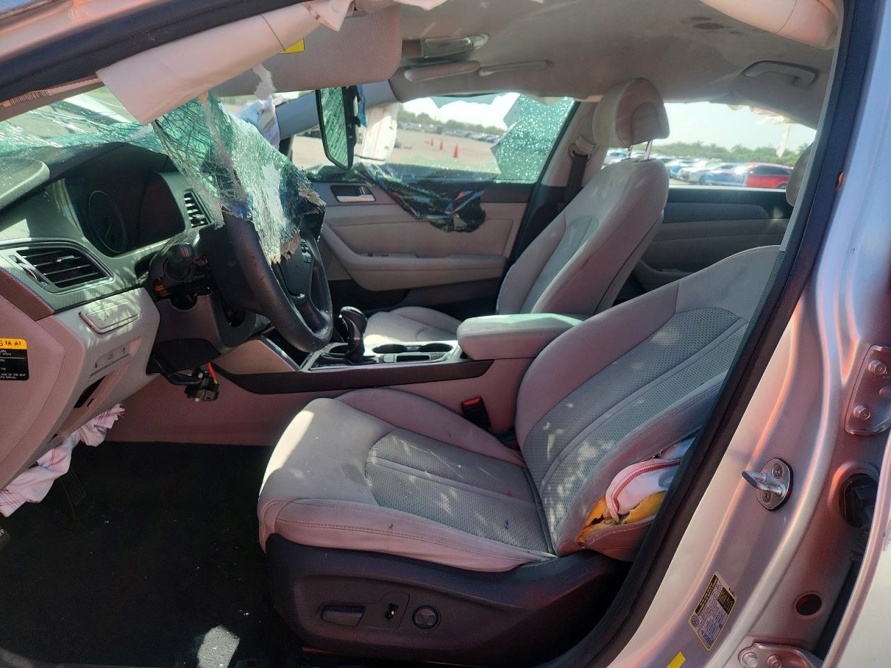 2015 Hyundai Sonata Se Silver vin: 5NPE24AF5FH182963