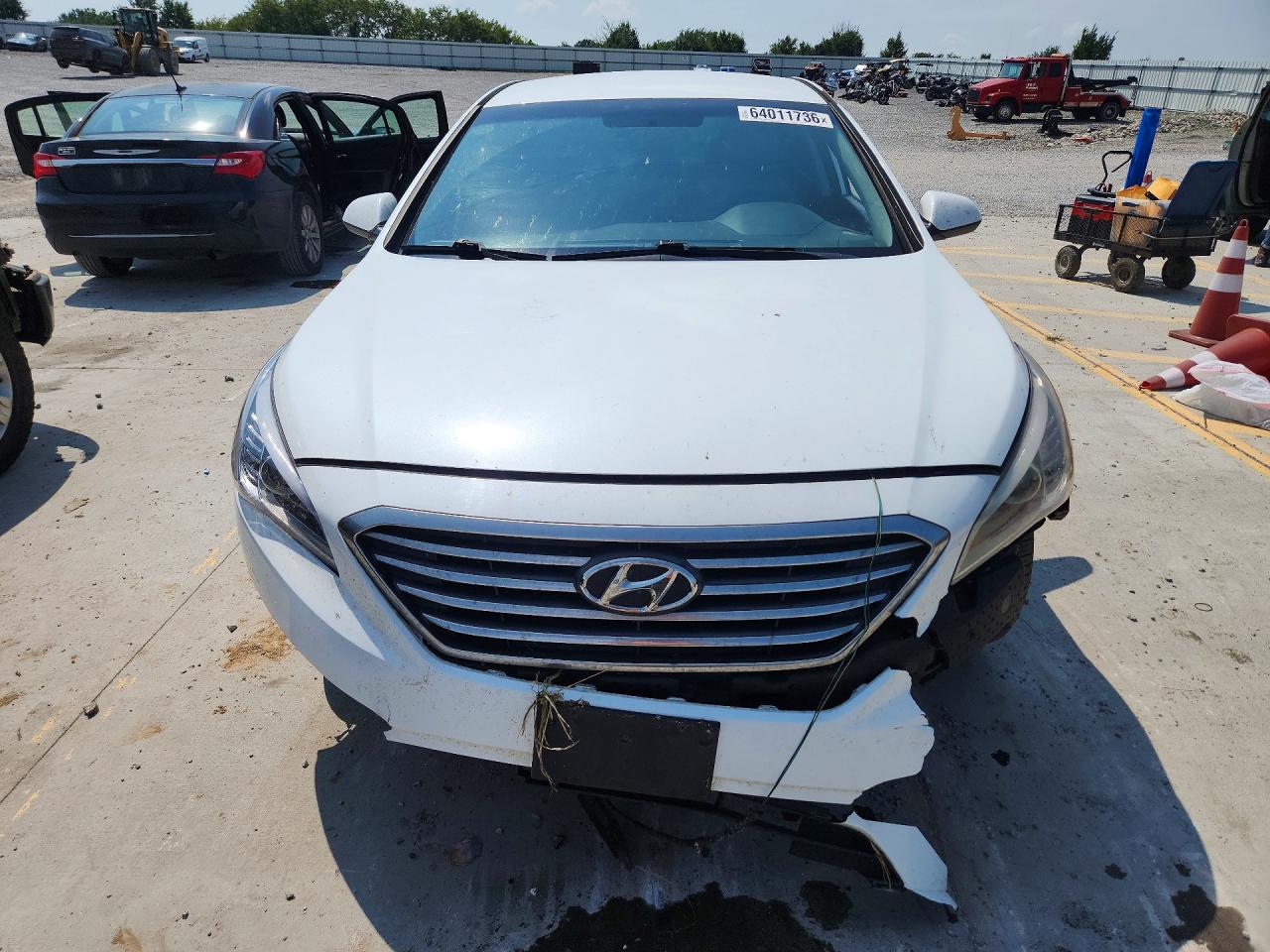 2015 Hyundai Sonata Se White vin: 5NPE24AF5FH185247