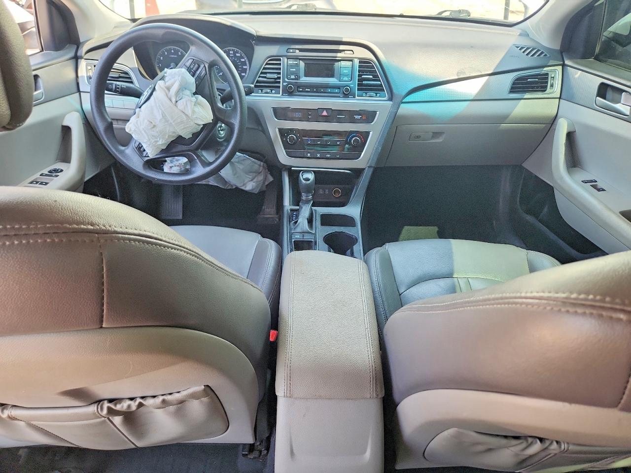 2015 Hyundai Sonata Se White vin: 5NPE24AF5FH185247