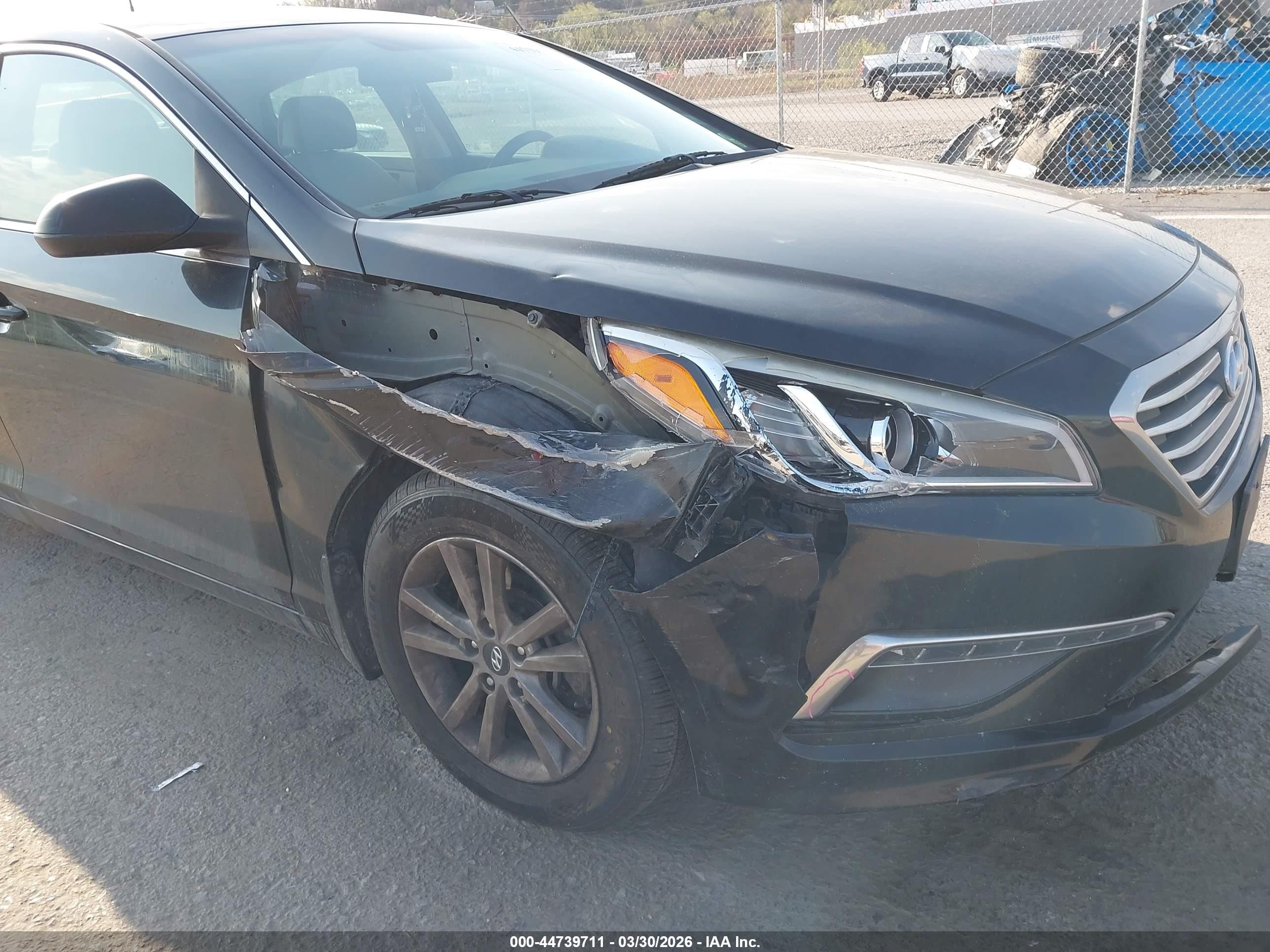 2015 Hyundai Sonata Se Black vin: 5NPE24AF5FH187127