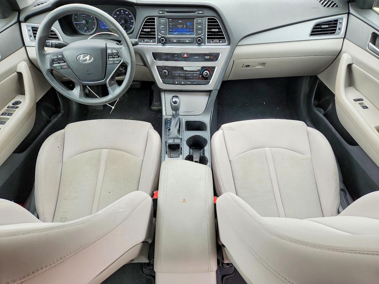 2015 Hyundai Sonata Se White vin: 5NPE24AF5FH188696