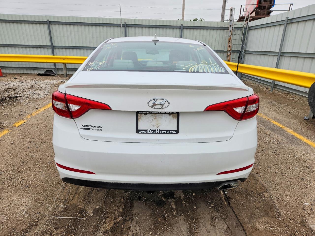 2015 Hyundai Sonata Se White vin: 5NPE24AF5FH188696