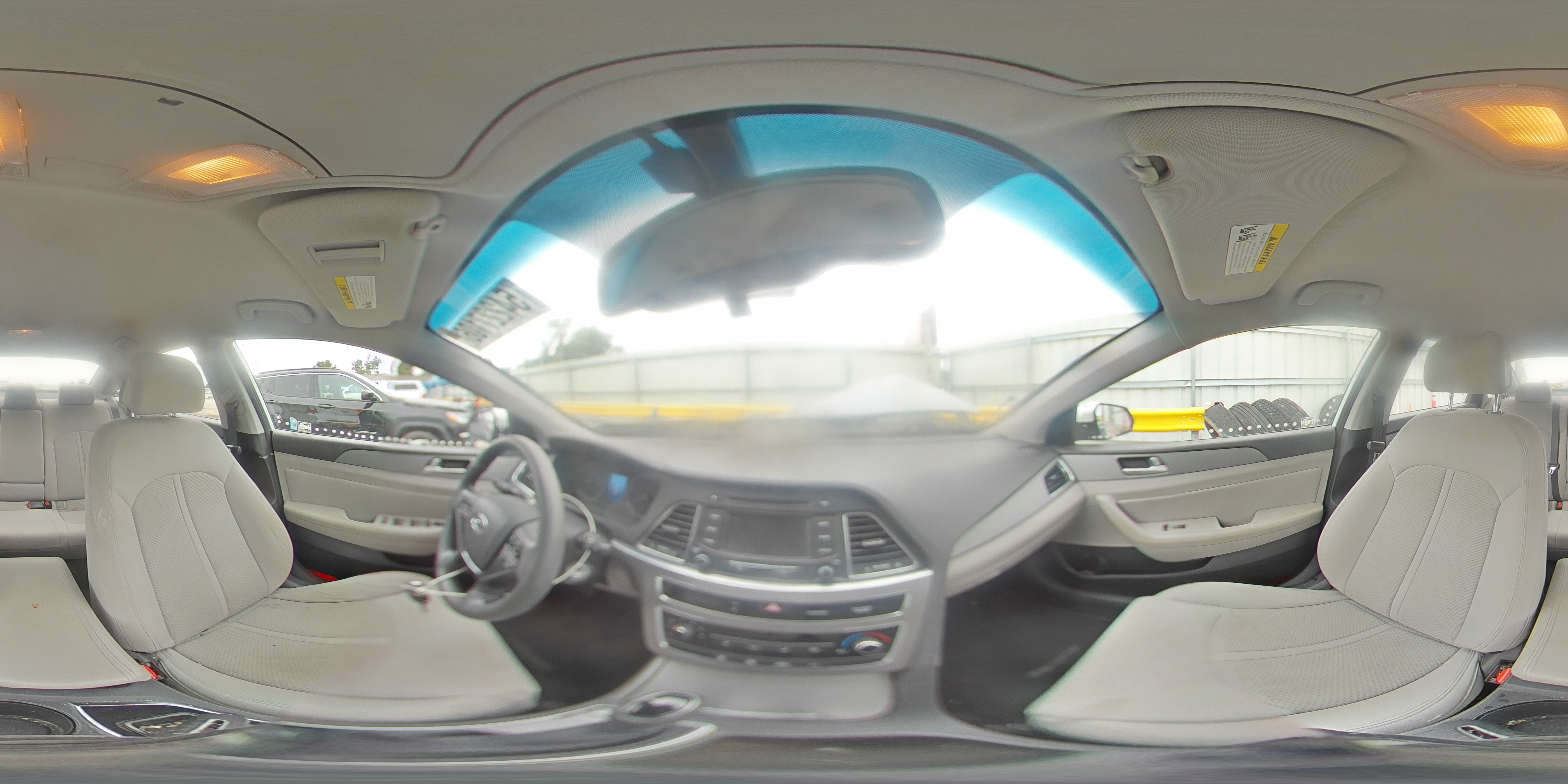 2015 Hyundai Sonata Se White vin: 5NPE24AF5FH188696