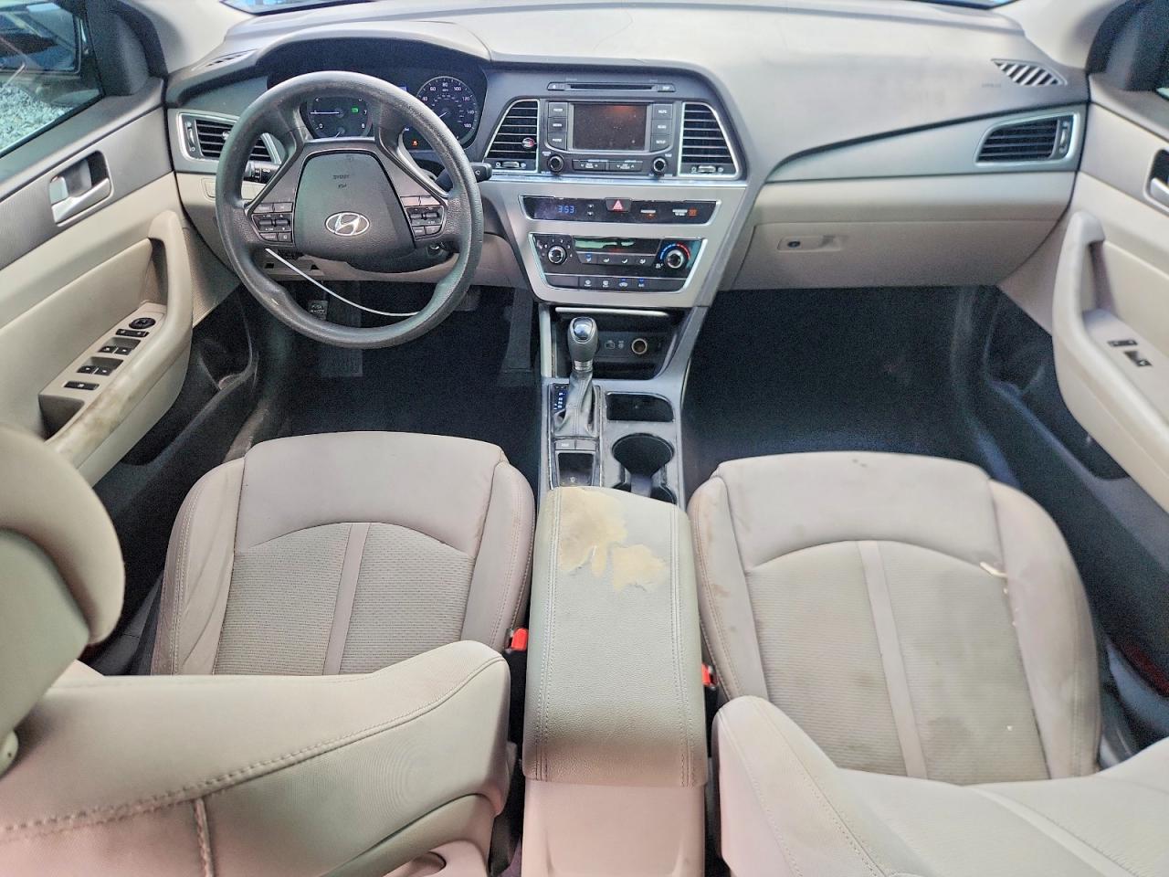 2015 Hyundai Sonata Se White vin: 5NPE24AF5FH191453