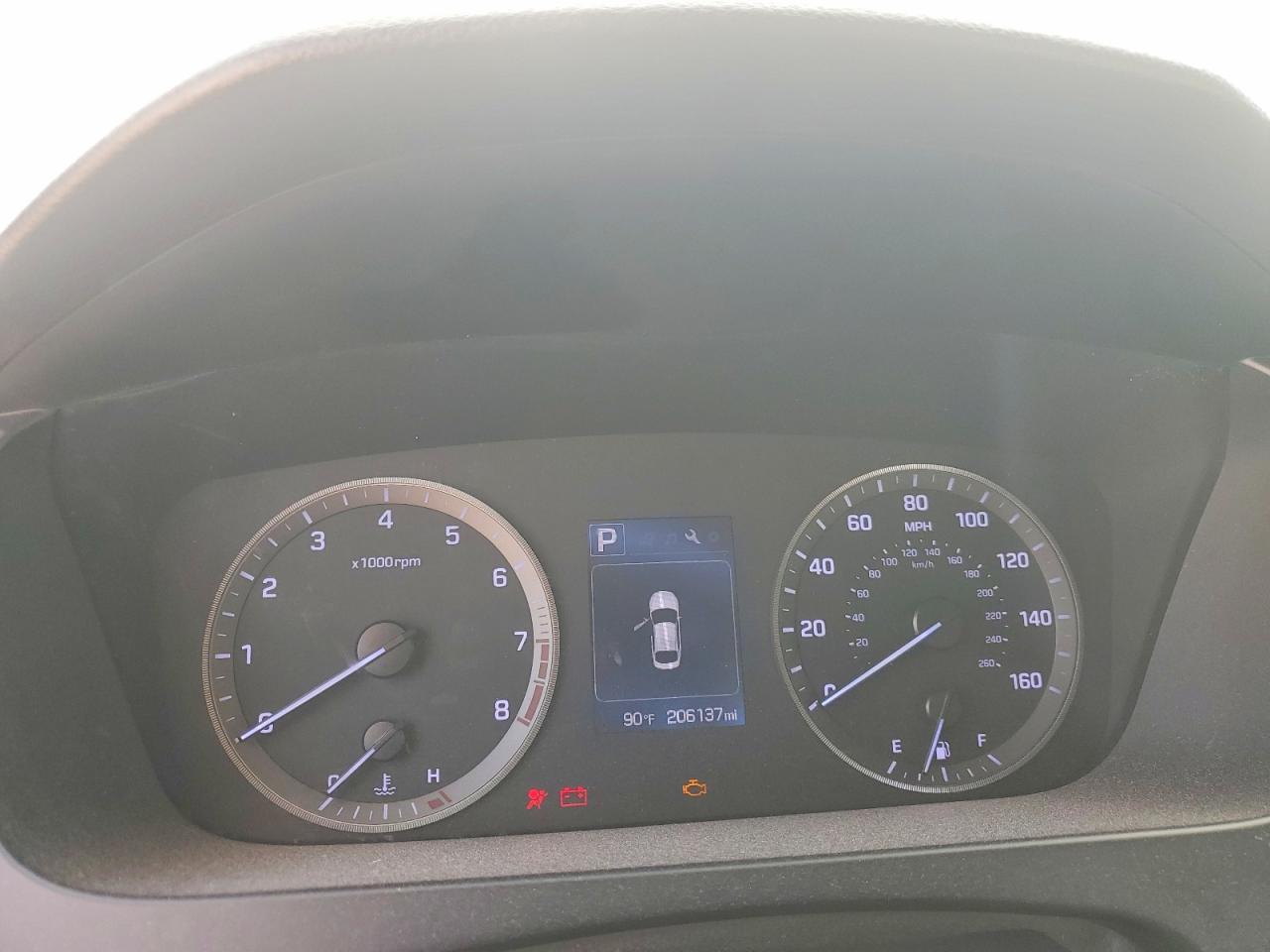 2015 Hyundai Sonata Se Red vin: 5NPE24AF5FH195132