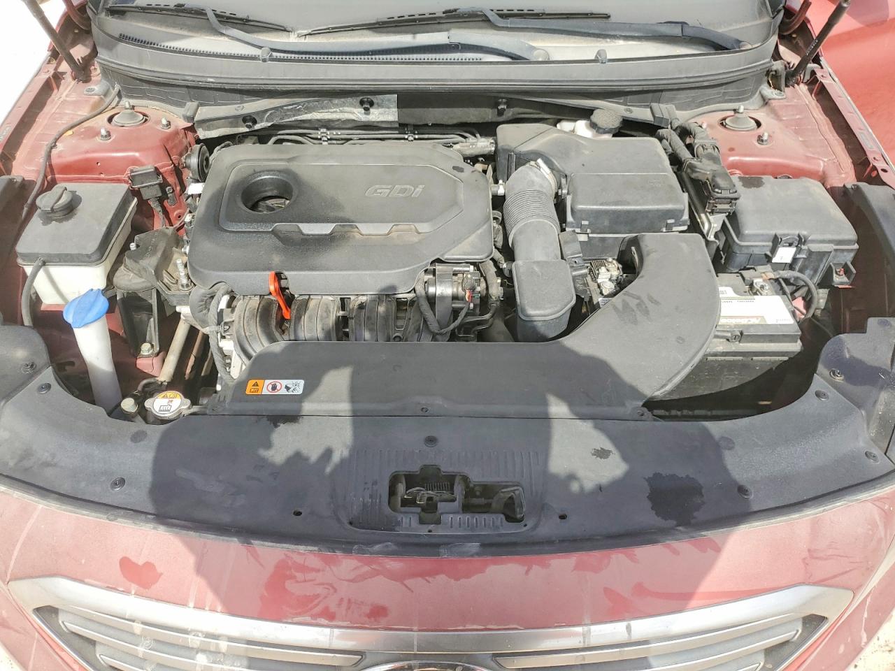 2015 Hyundai Sonata Se Red vin: 5NPE24AF5FH195132