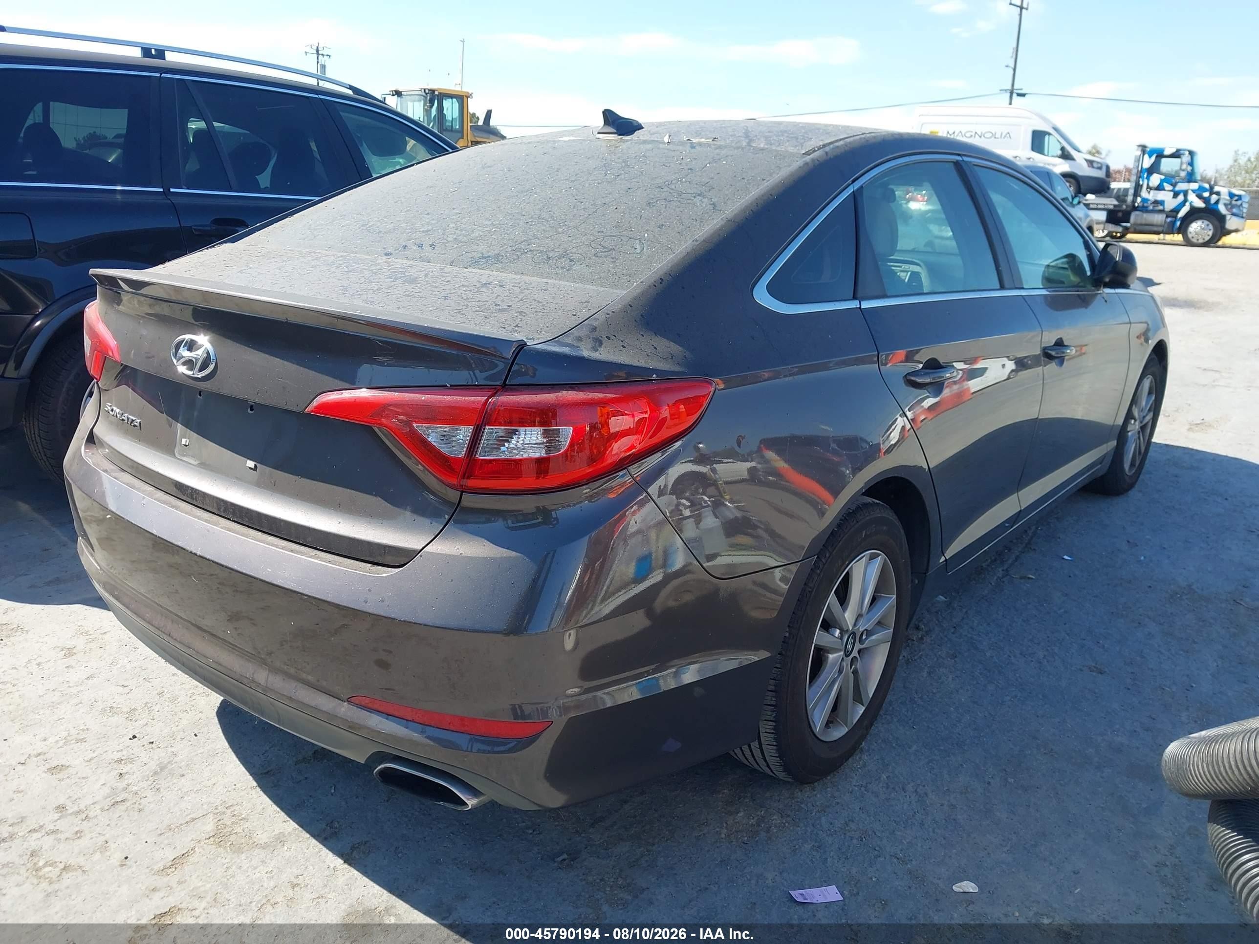 2015 Hyundai Sonata Se Brown vin: 5NPE24AF5FH204721