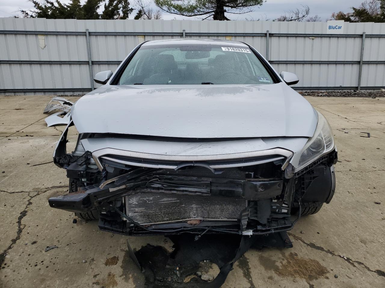 2015 Hyundai Sonata Se Silver vin: 5NPE24AF5FH208008