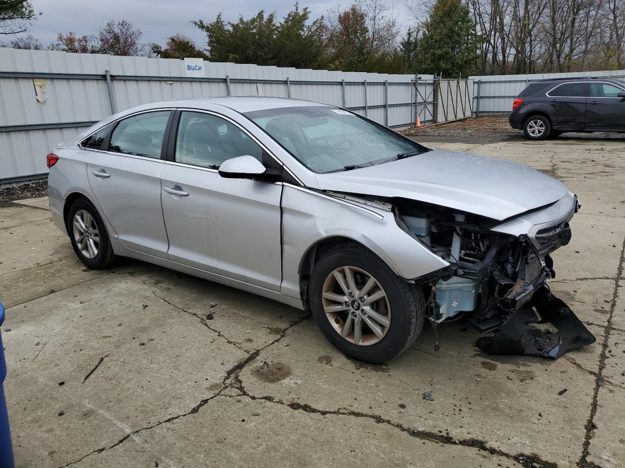 2015 Hyundai Sonata Se Silver vin: 5NPE24AF5FH208008