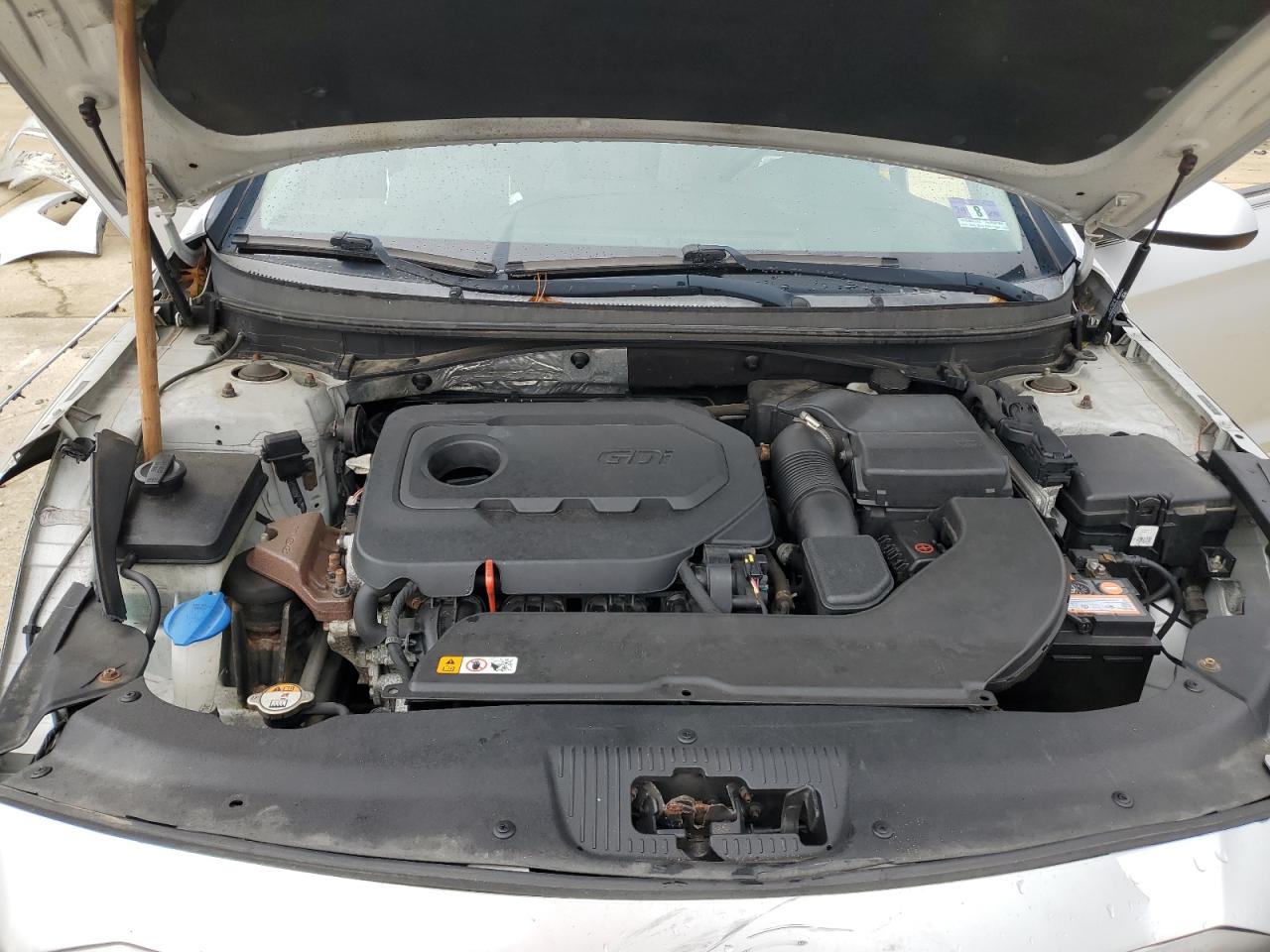 2015 Hyundai Sonata Se Silver vin: 5NPE24AF5FH208008