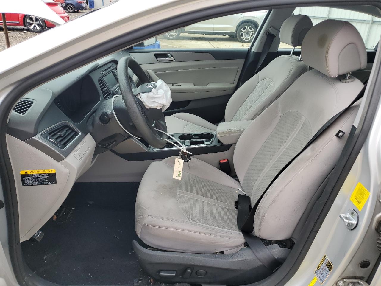 2015 Hyundai Sonata Se Silver vin: 5NPE24AF5FH208008