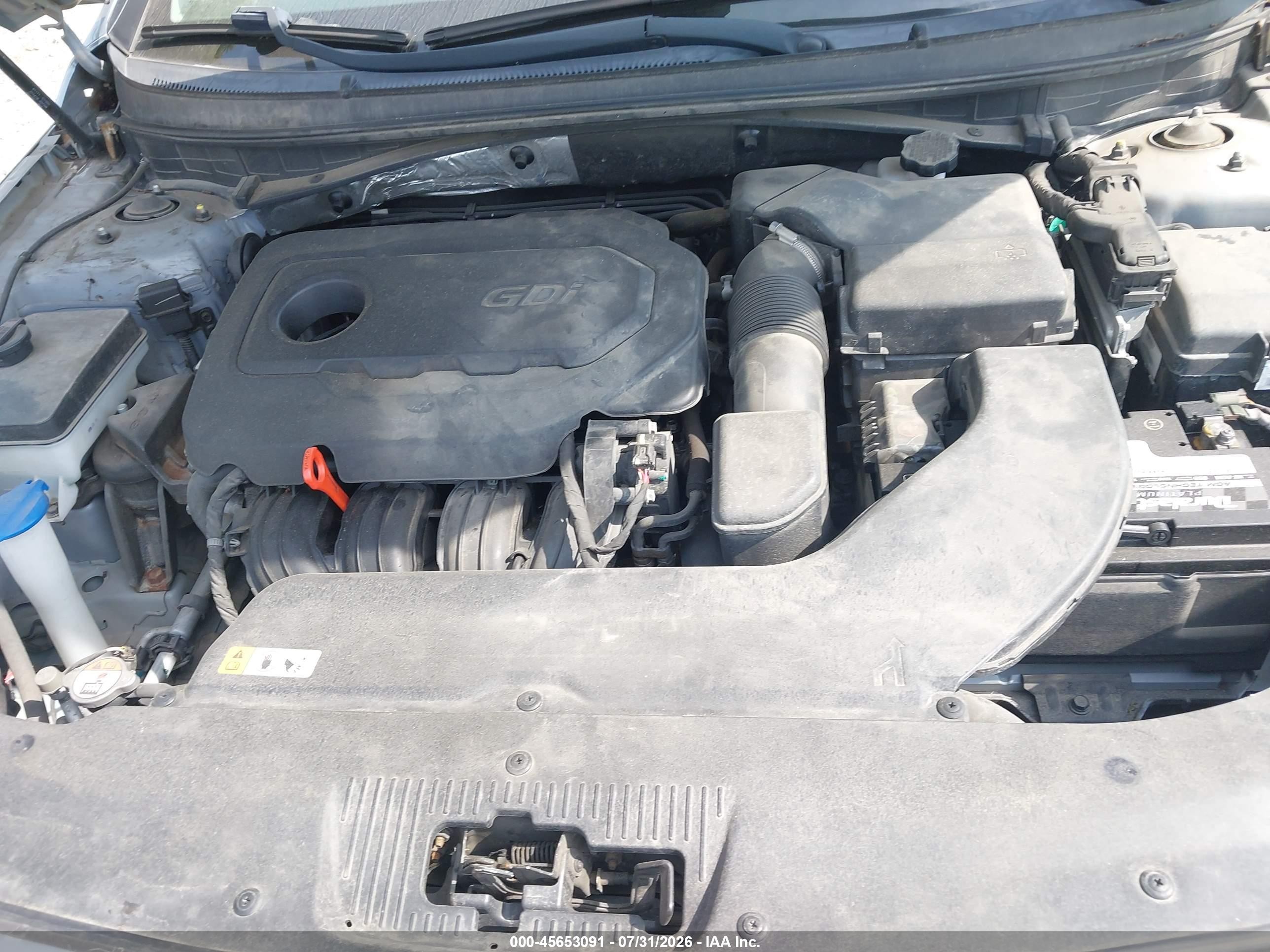 2015 Hyundai Sonata Se Silver vin: 5NPE24AF5FH212494