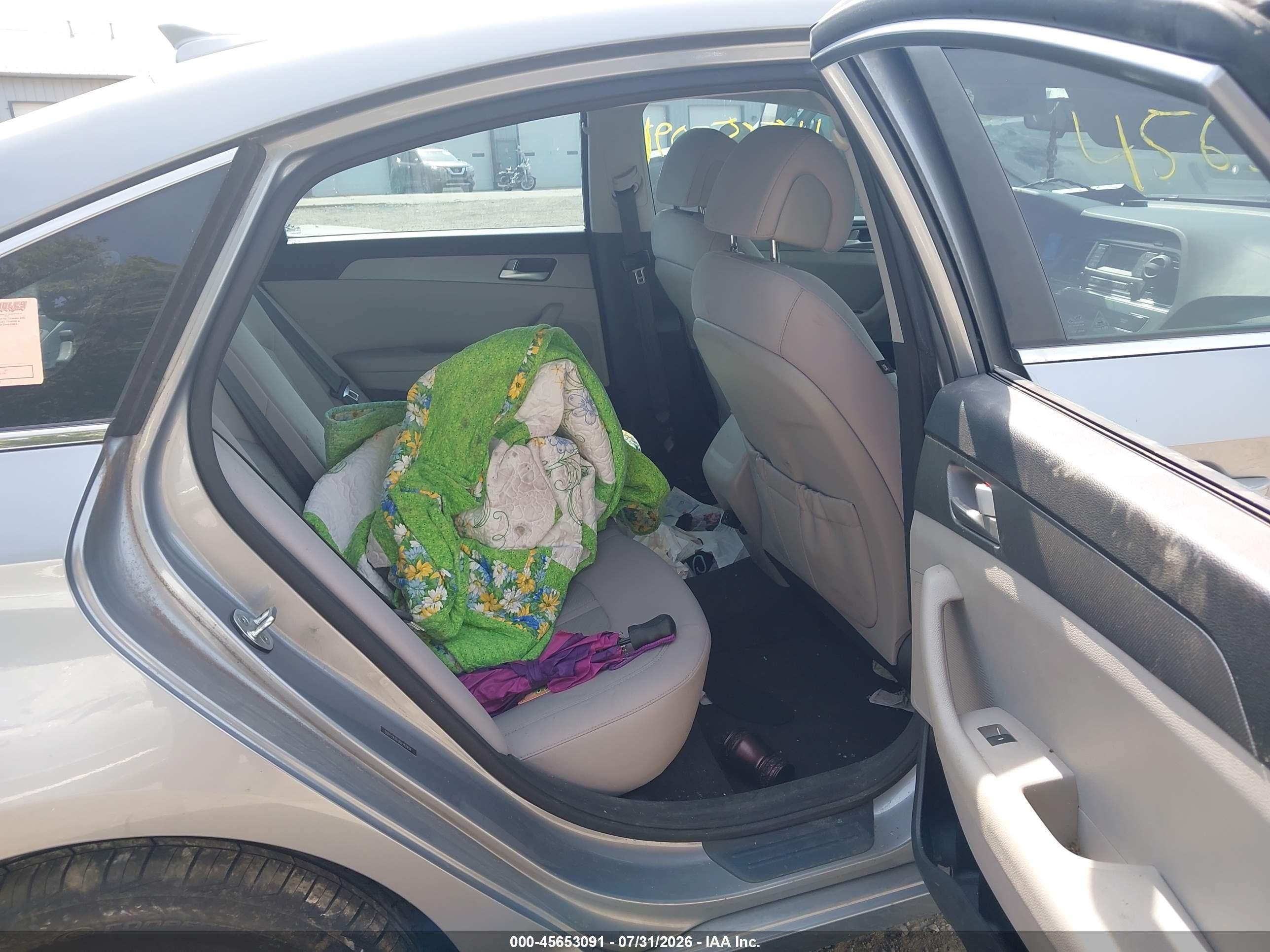 2015 Hyundai Sonata Se Silver vin: 5NPE24AF5FH212494