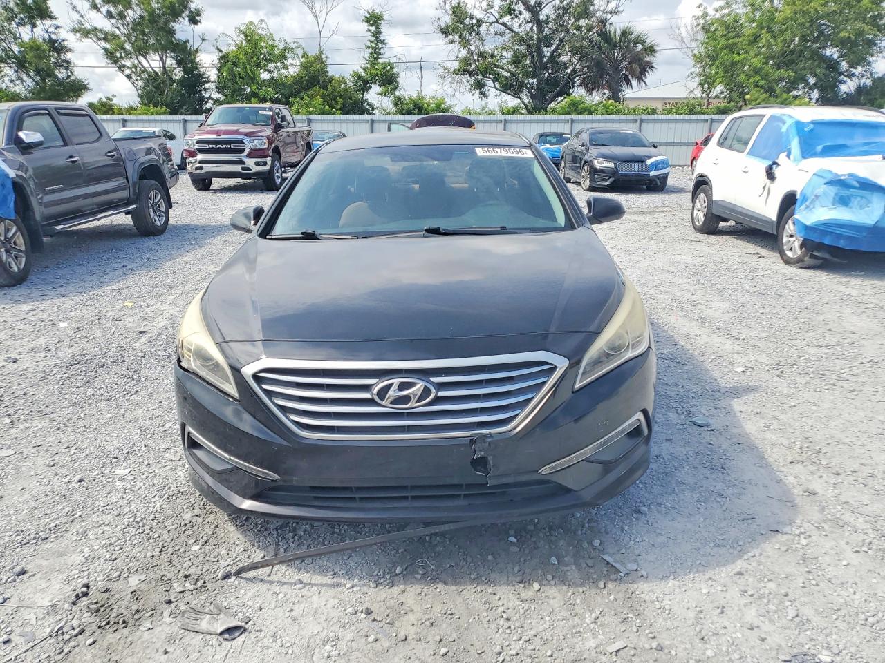2015 Hyundai Sonata Se Black vin: 5NPE24AF5FH227559