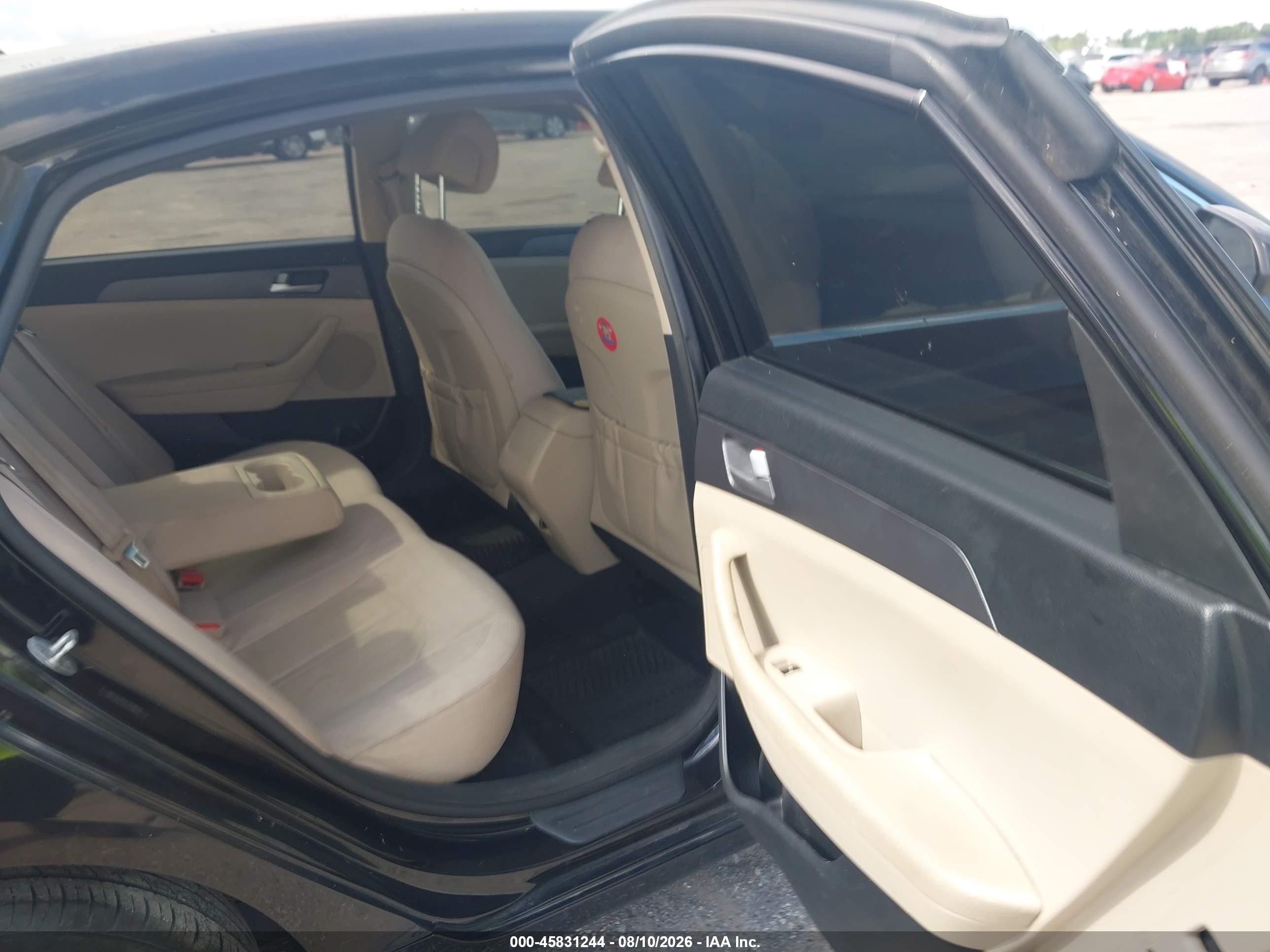2015 Hyundai Sonata Se Black vin: 5NPE24AF5FH238643