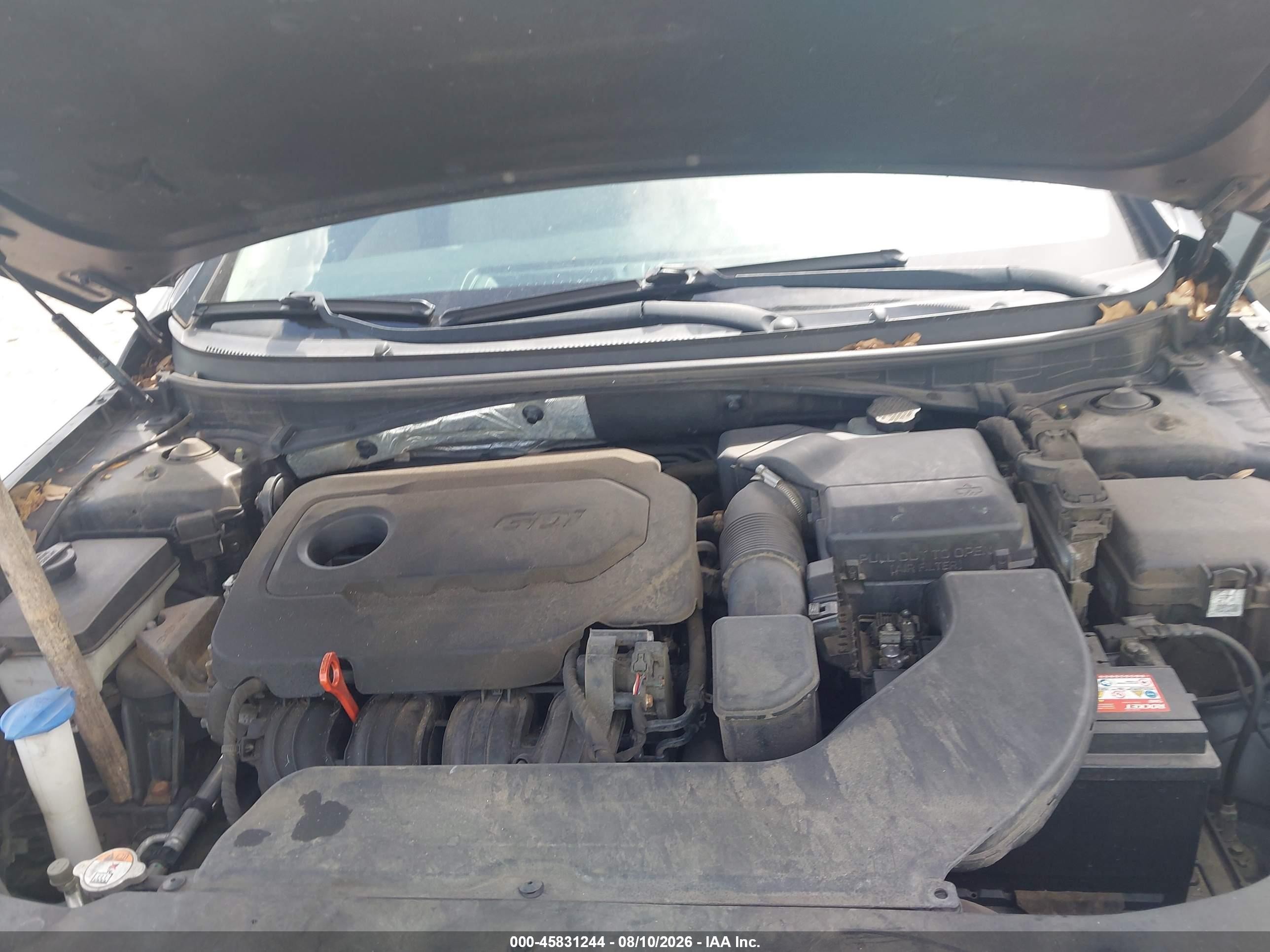 2015 Hyundai Sonata Se Black vin: 5NPE24AF5FH238643