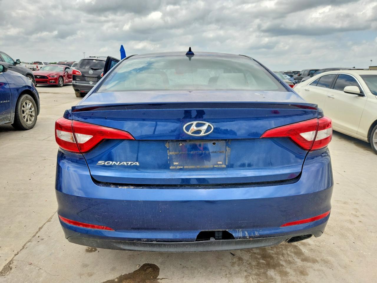 2015 Hyundai Sonata Se Blue vin: 5NPE24AF5FH243440