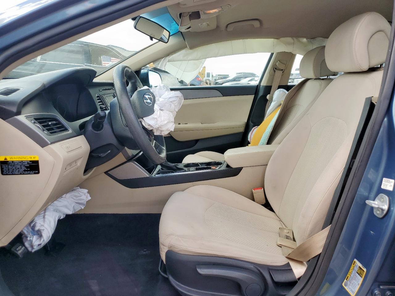 2015 Hyundai Sonata Se Blue vin: 5NPE24AF5FH245687