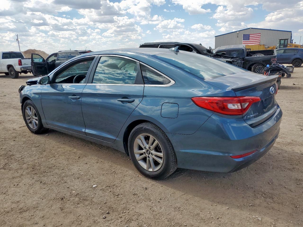 2015 Hyundai Sonata Se Blue vin: 5NPE24AF5FH245687