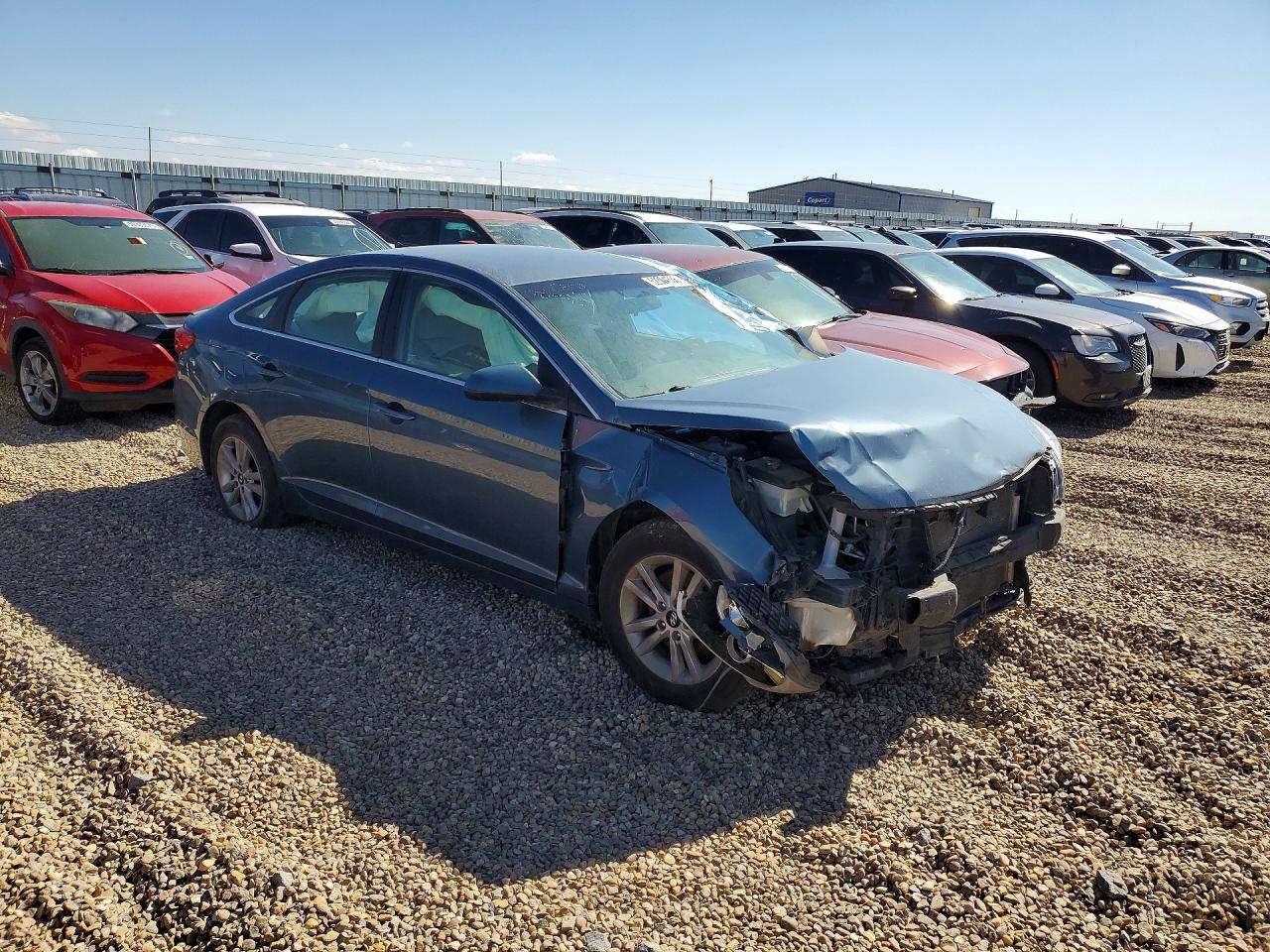 2015 Hyundai Sonata Se Blue vin: 5NPE24AF5FH245687