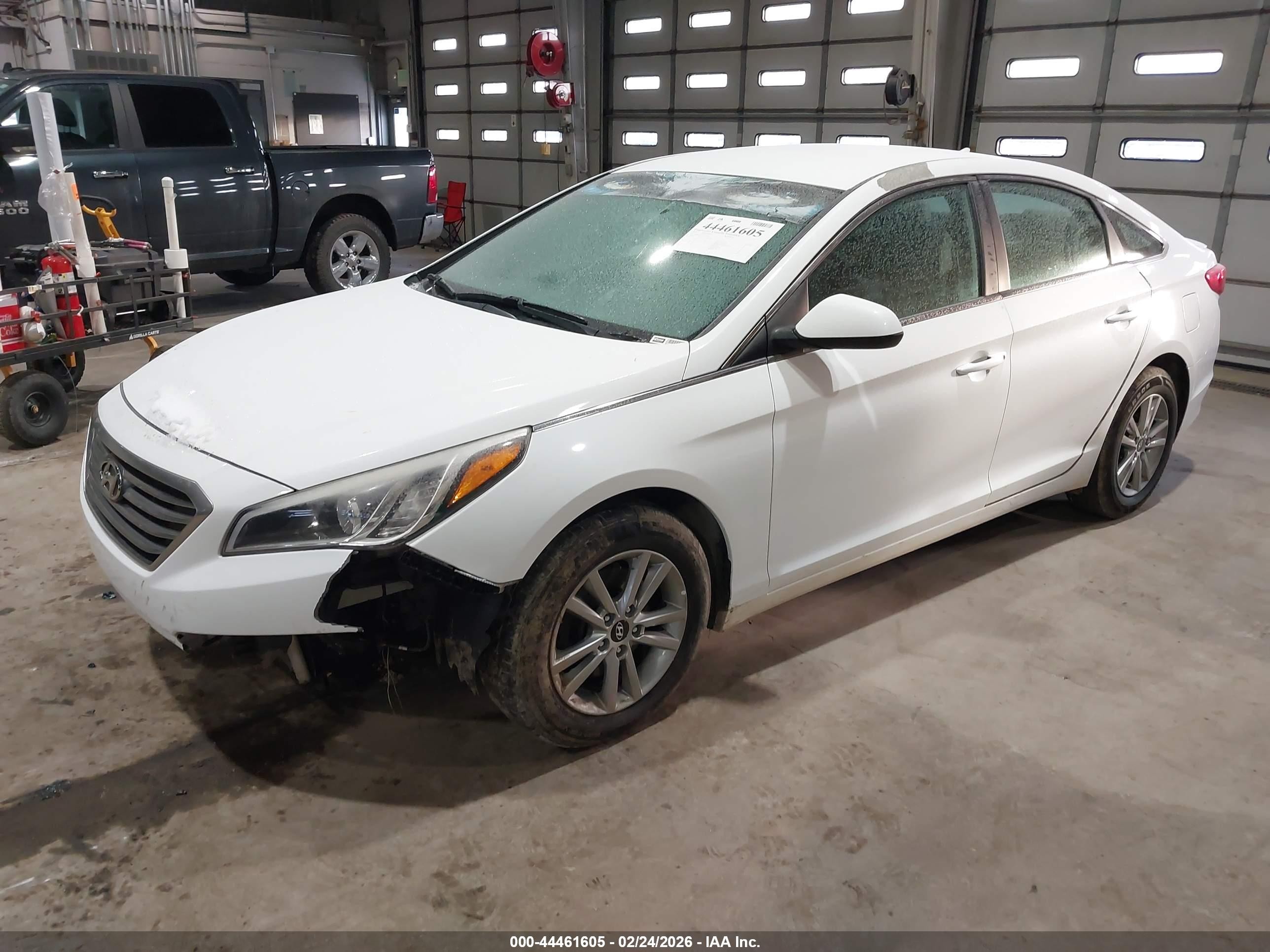 2015 Hyundai Sonata Se White vin: 5NPE24AF5FH254311