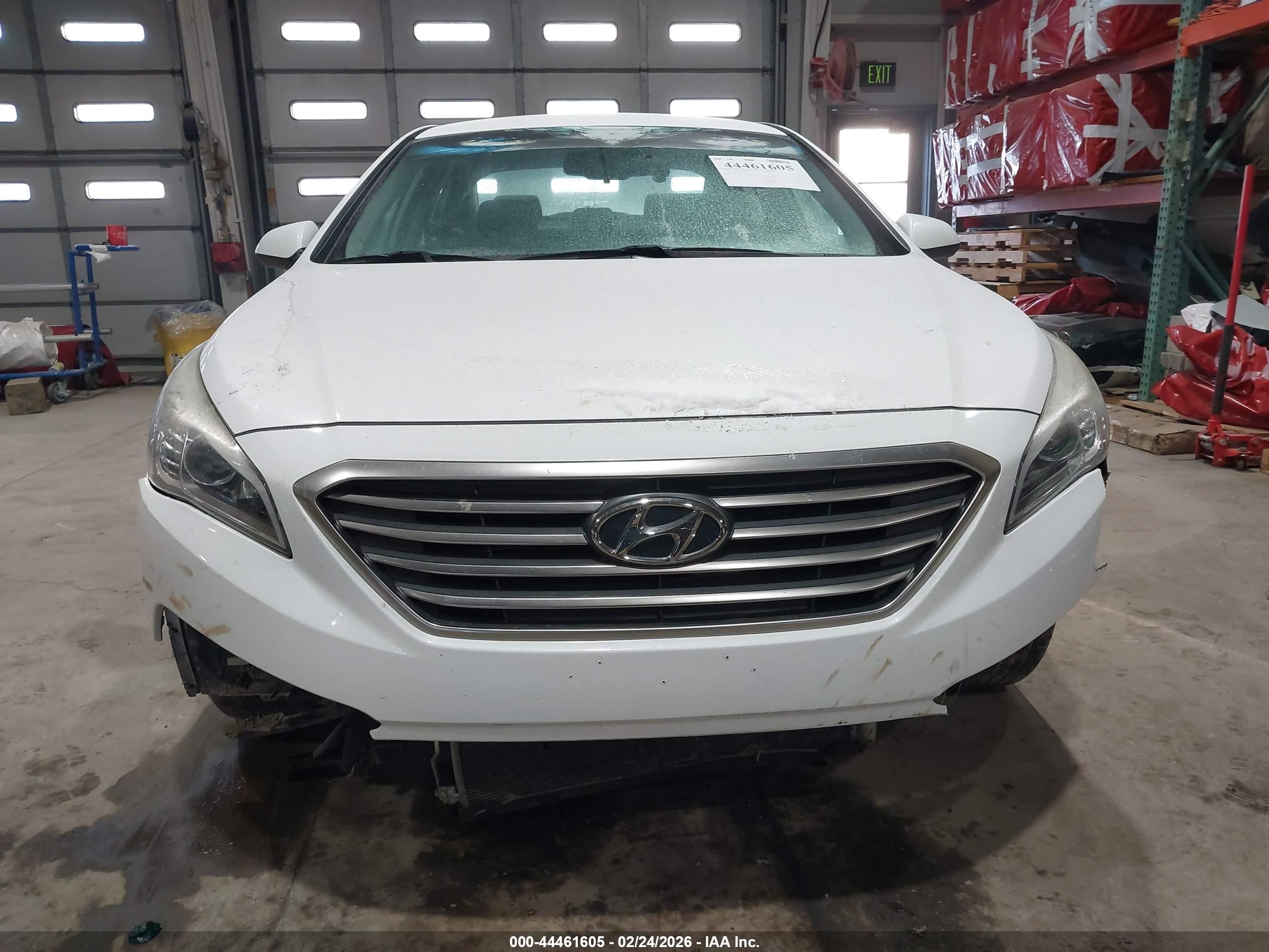 2015 Hyundai Sonata Se White vin: 5NPE24AF5FH254311
