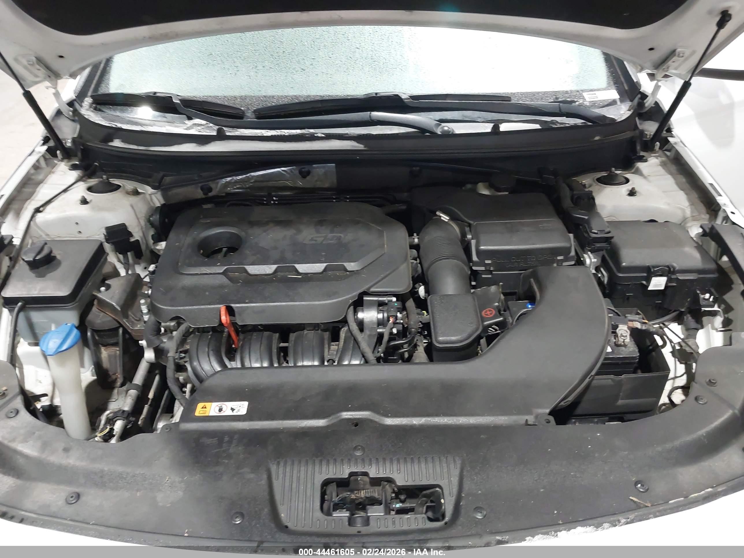 2015 Hyundai Sonata Se White vin: 5NPE24AF5FH254311