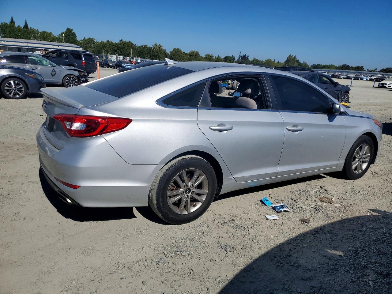 2015 Hyundai Sonata Se Silver vin: 5NPE24AF5FH254843