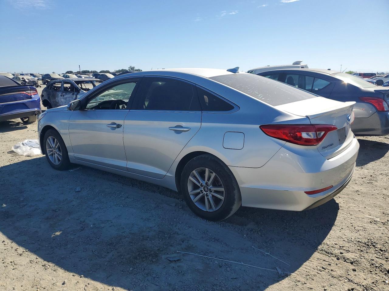 2015 Hyundai Sonata Se Silver vin: 5NPE24AF5FH254843
