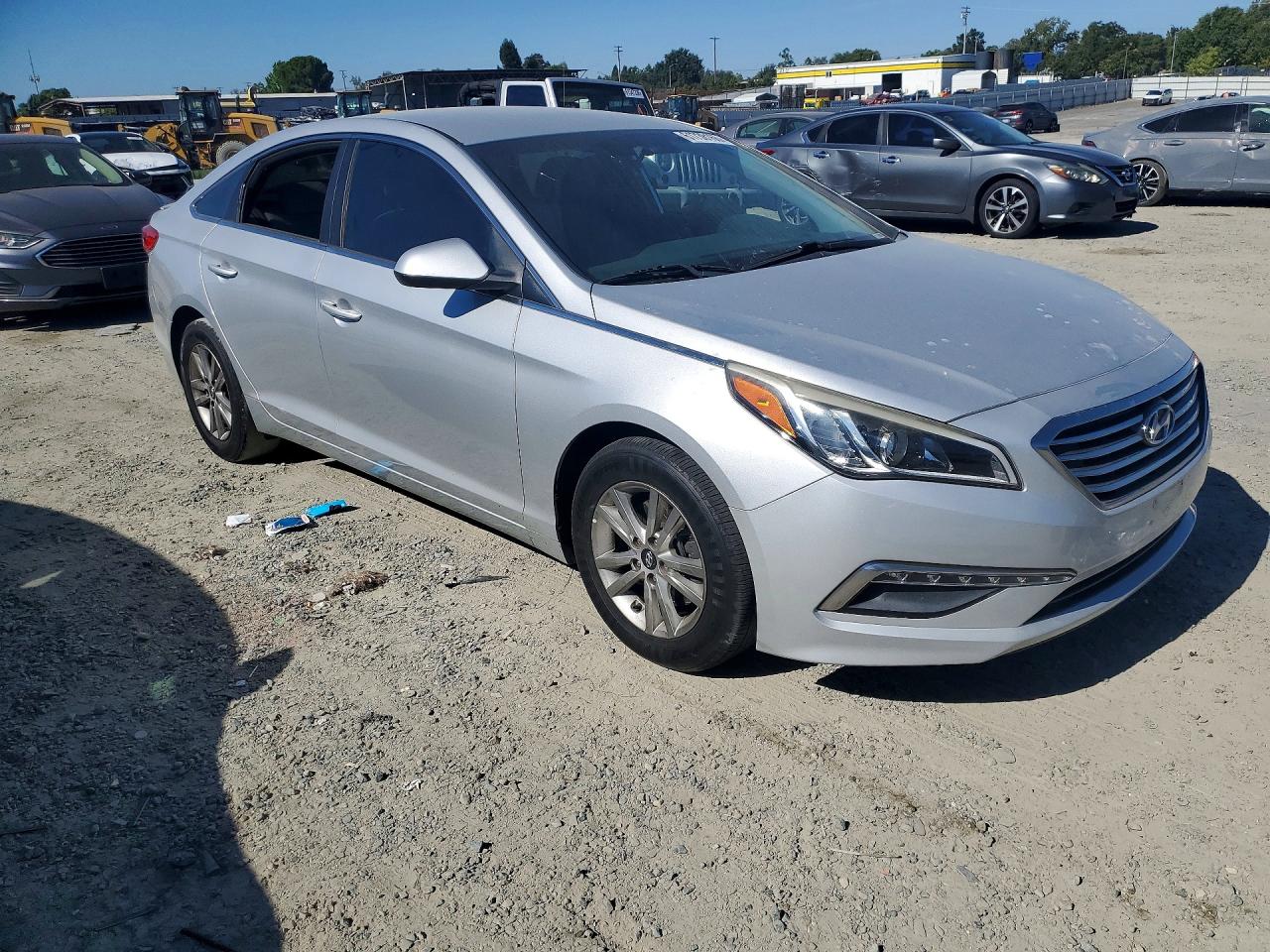 2015 Hyundai Sonata Se Silver vin: 5NPE24AF5FH254843