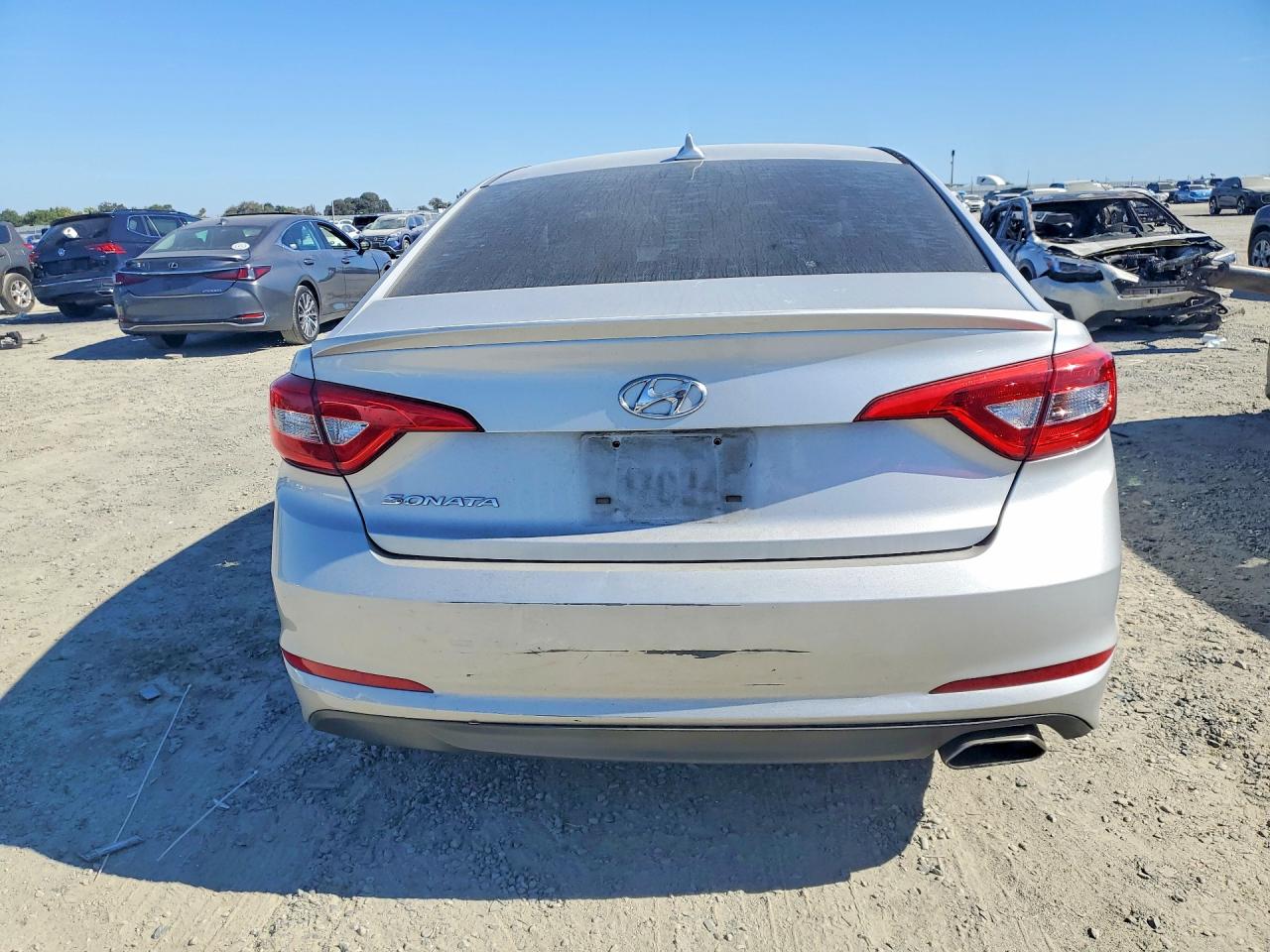 2015 Hyundai Sonata Se Silver vin: 5NPE24AF5FH254843