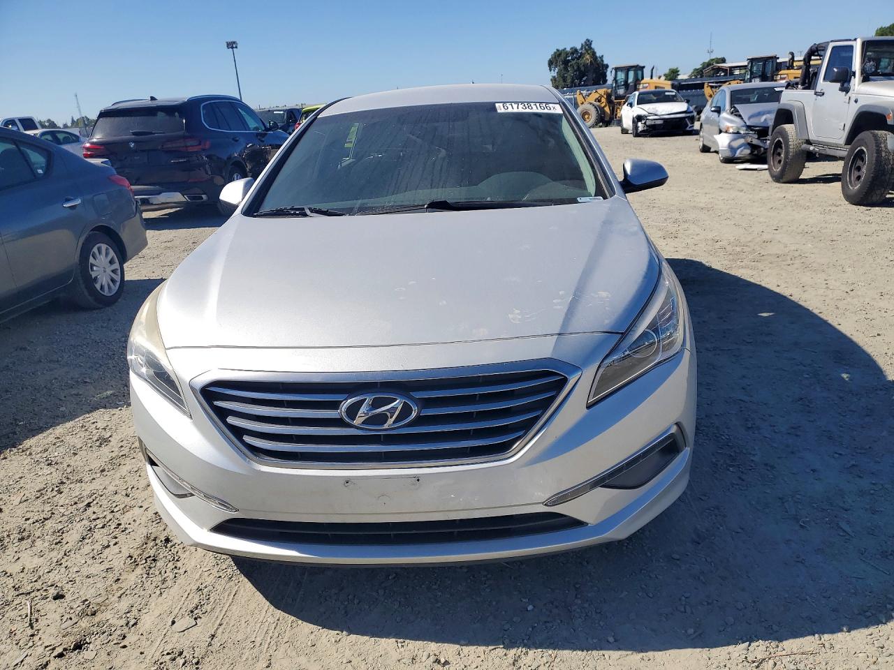 2015 Hyundai Sonata Se Silver vin: 5NPE24AF5FH254843