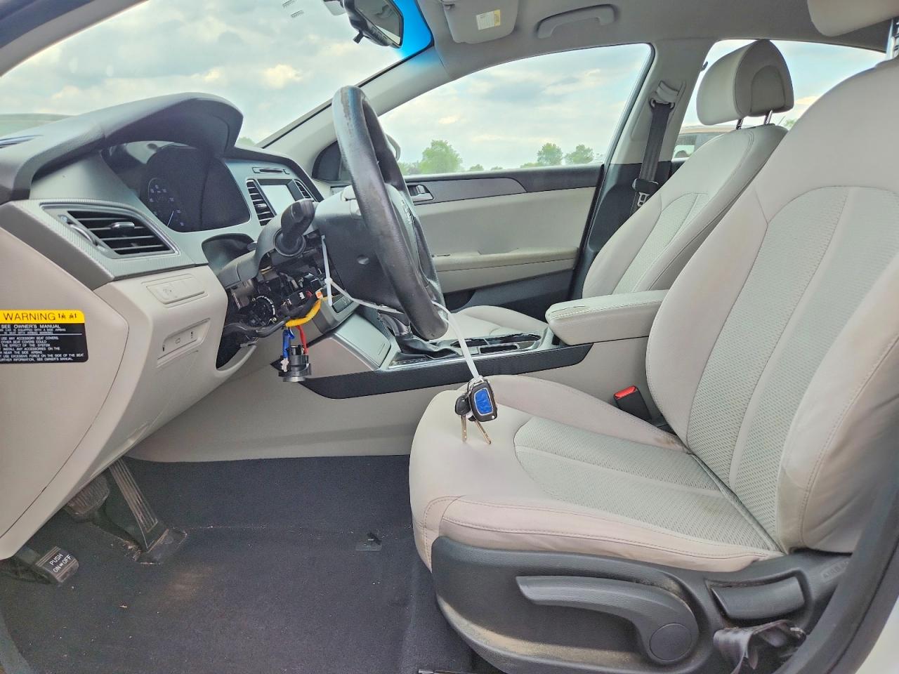 2016 Hyundai Sonata Se Silver vin: 5NPE24AF5GH361294