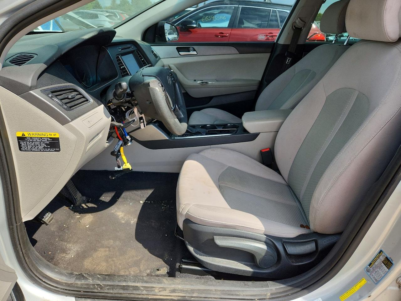 2016 Hyundai Sonata Se Silver vin: 5NPE24AF5GH420683
