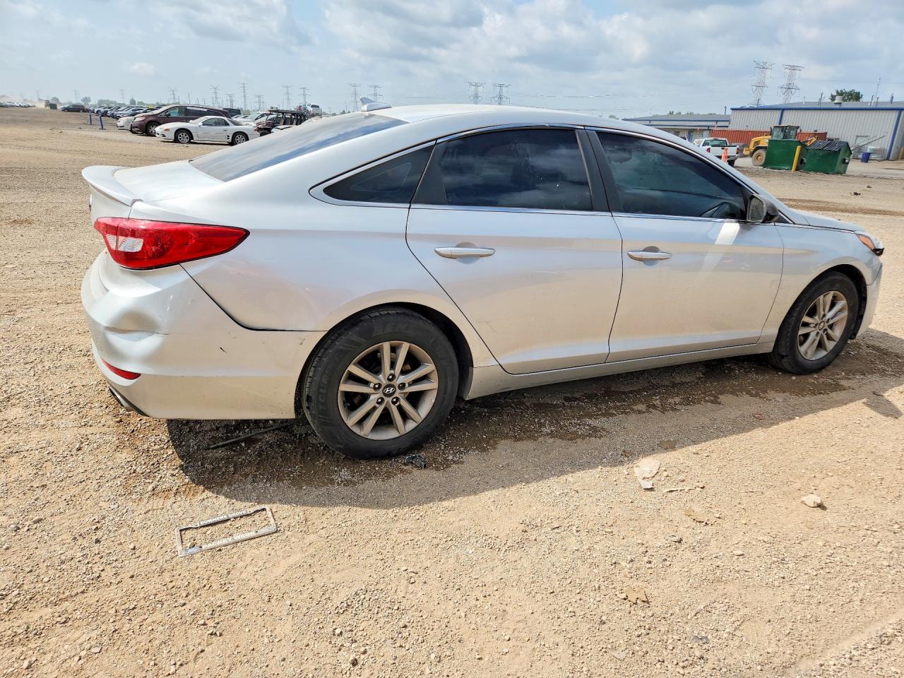 2016 Hyundai Sonata Se Silver vin: 5NPE24AF5GH420683