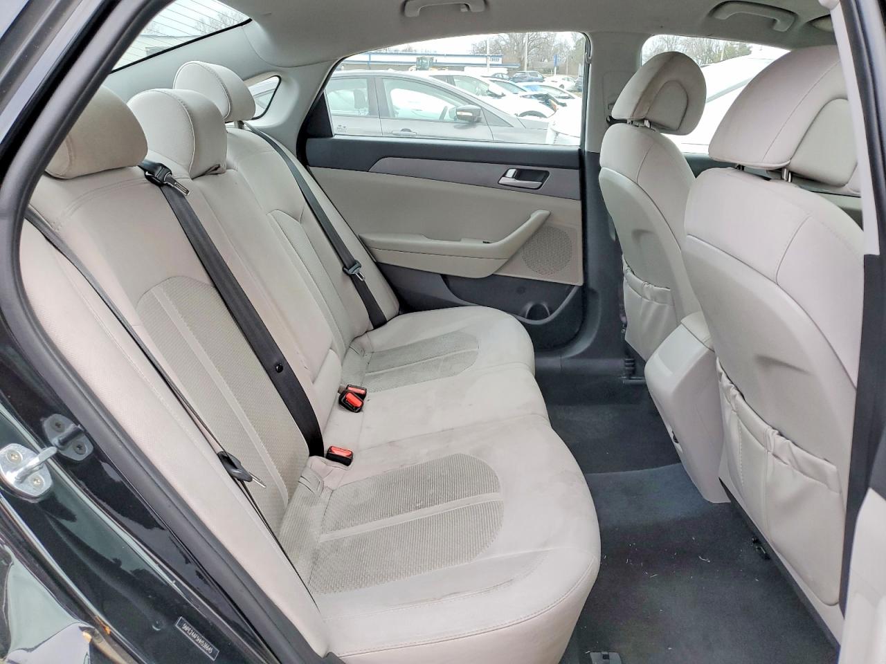 2017 Hyundai Sonata Base Black vin: 5NPE24AF5HH536645