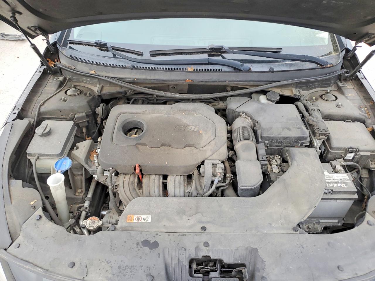 2017 Hyundai Sonata Base Black vin: 5NPE24AF5HH536645