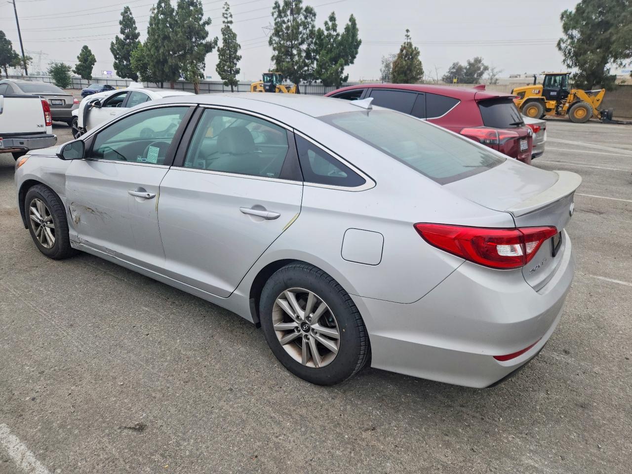 2017 Hyundai Sonata Se Silver vin: 5NPE24AF5HH565739