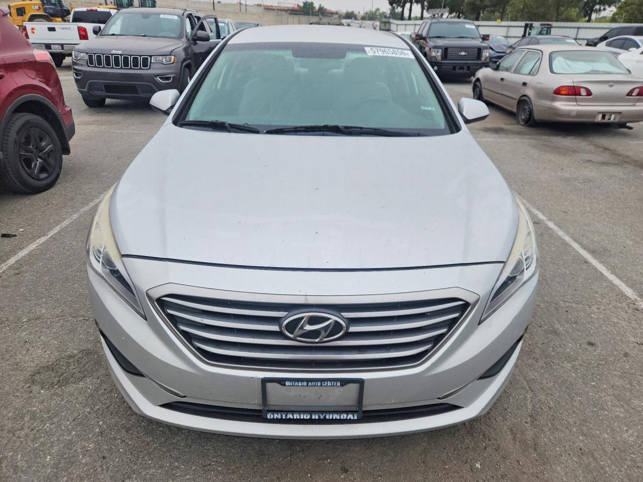 2017 Hyundai Sonata Se Silver vin: 5NPE24AF5HH565739