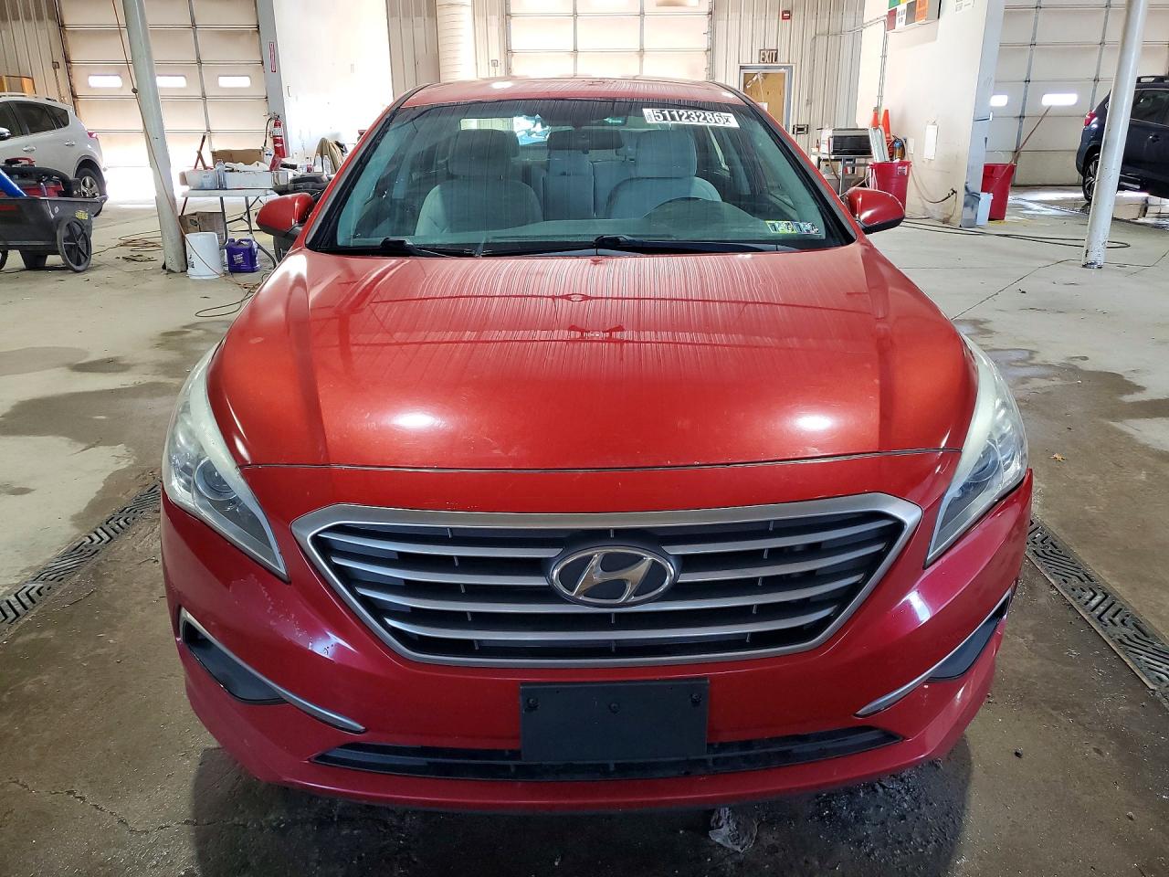 2017 Hyundai Sonata Se Red vin: 5NPE24AF5HH572612