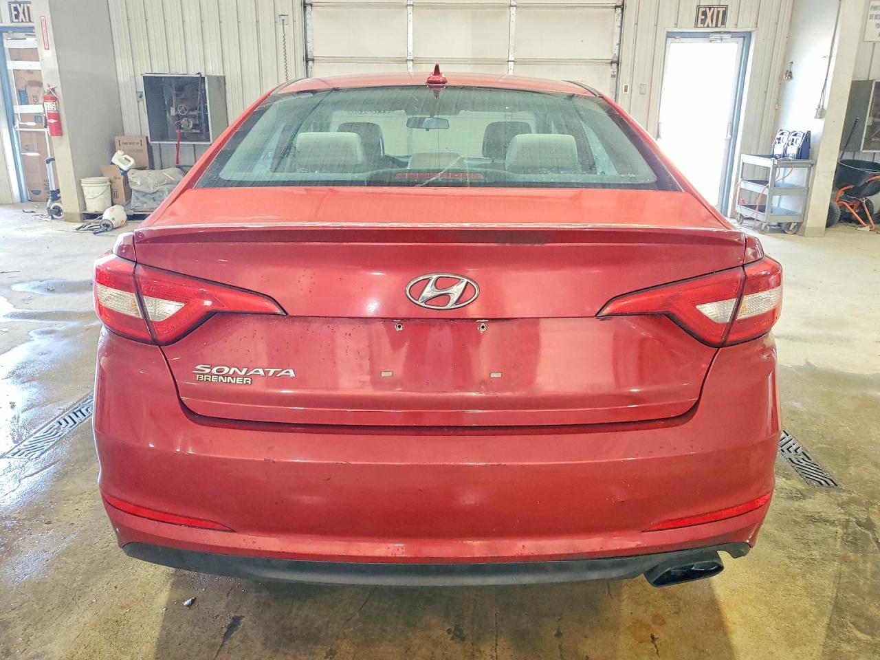 2017 Hyundai Sonata Se Red vin: 5NPE24AF5HH572612