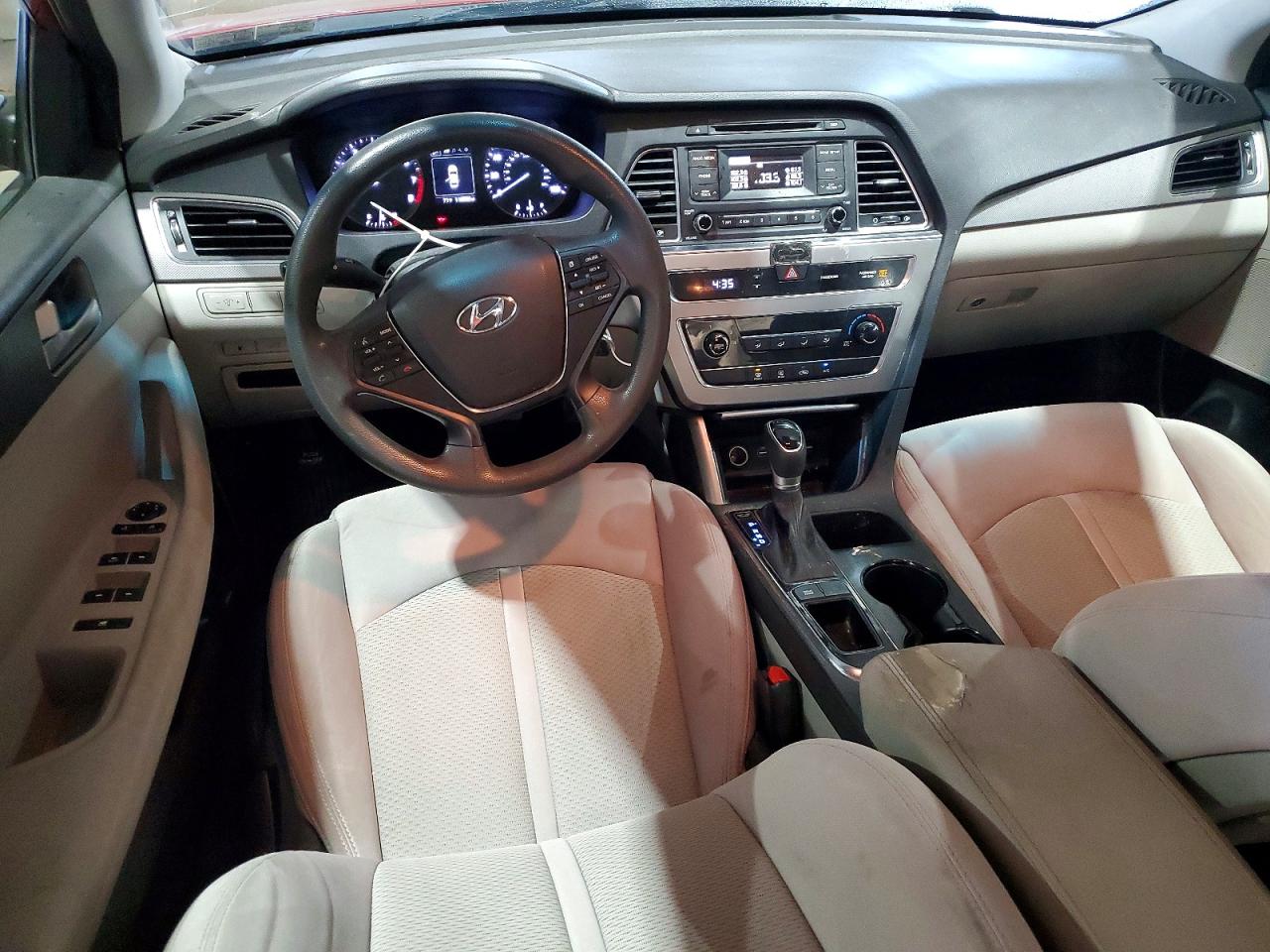 2017 Hyundai Sonata Se Red vin: 5NPE24AF5HH572612