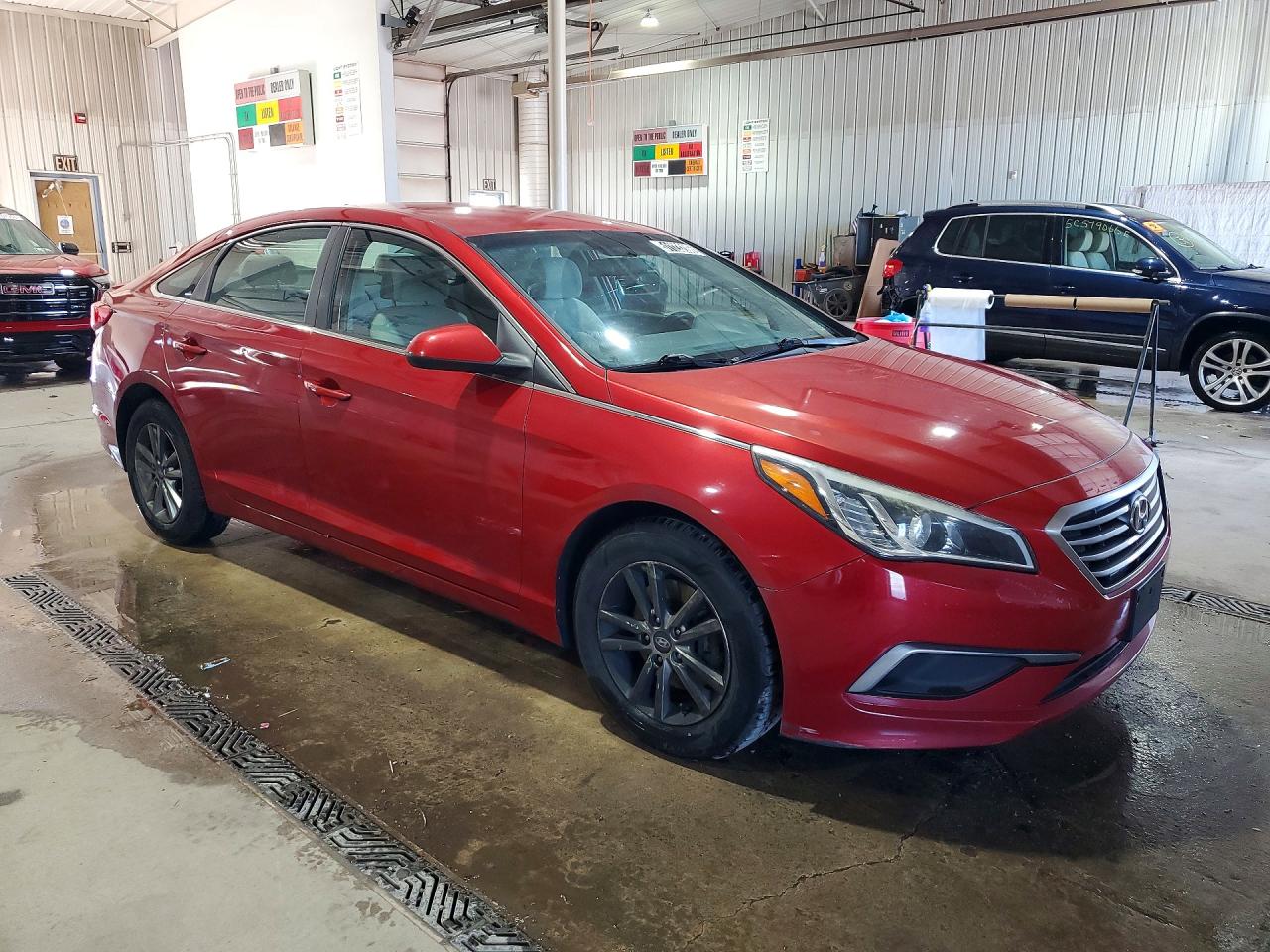 2017 Hyundai Sonata Se Red vin: 5NPE24AF5HH572612
