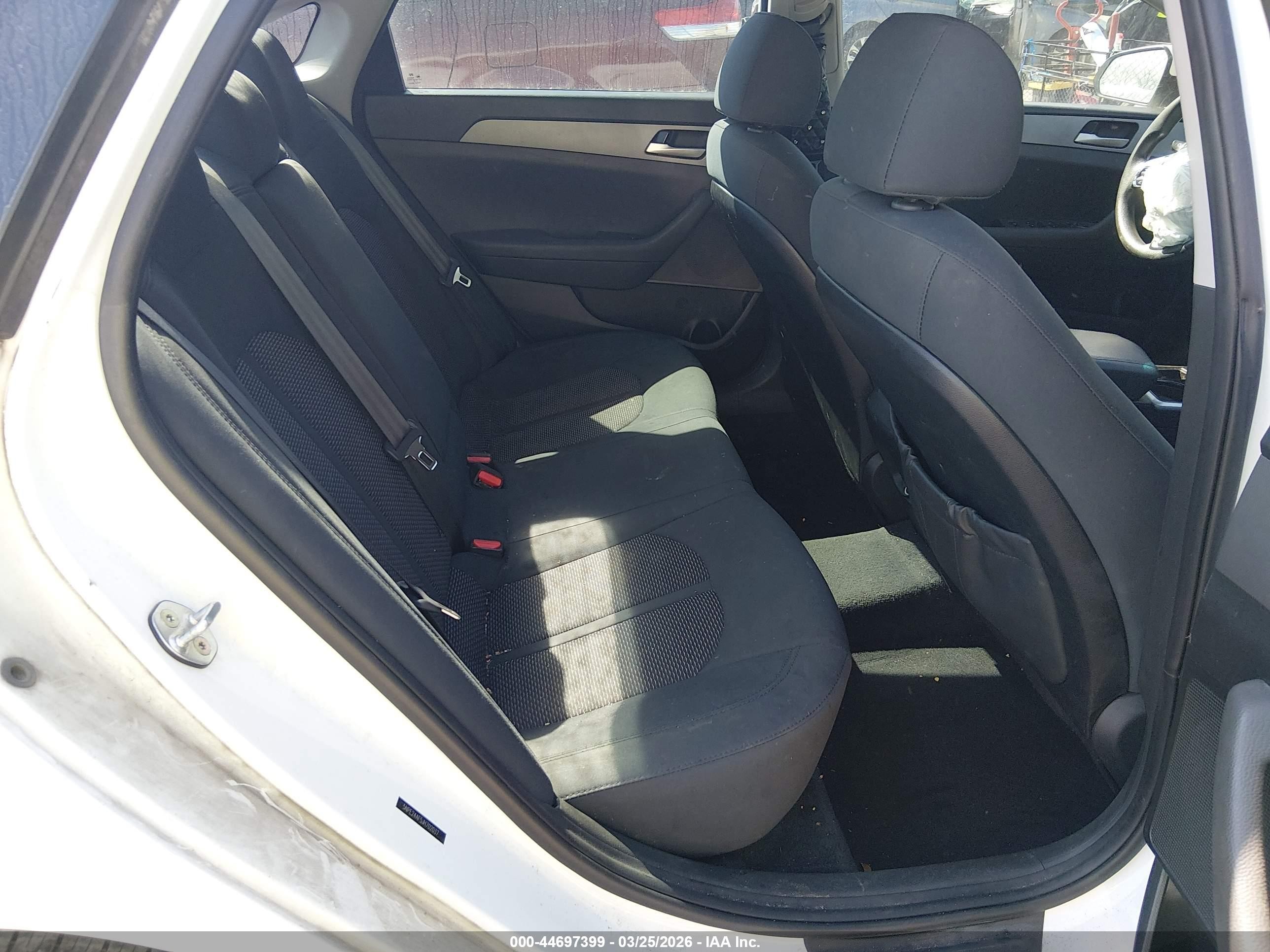 2018 Hyundai Sonata Se White vin: 5NPE24AF5JH702037