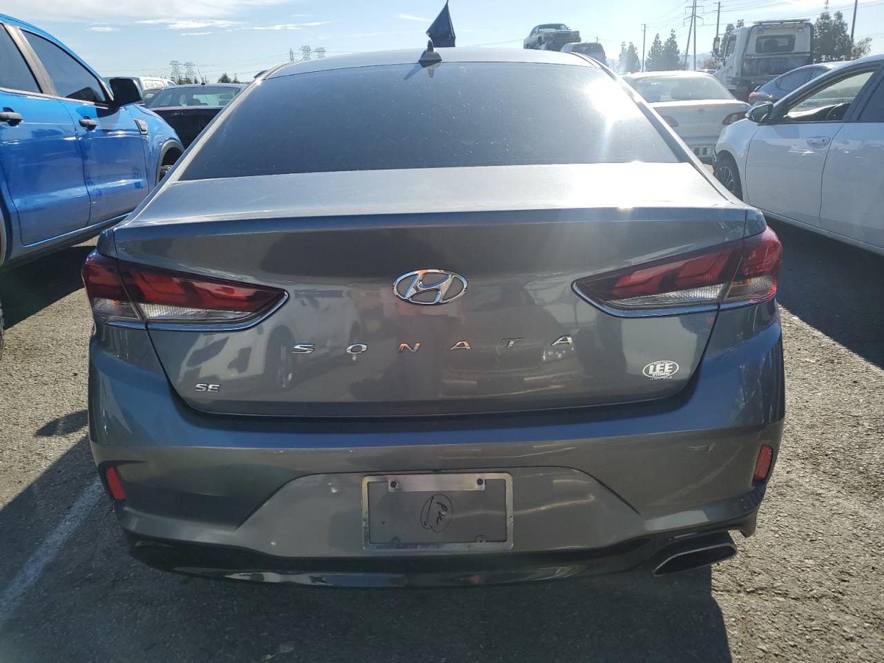 2019 Hyundai Sonata Se Серый vin: 5NPE24AF5KH747478