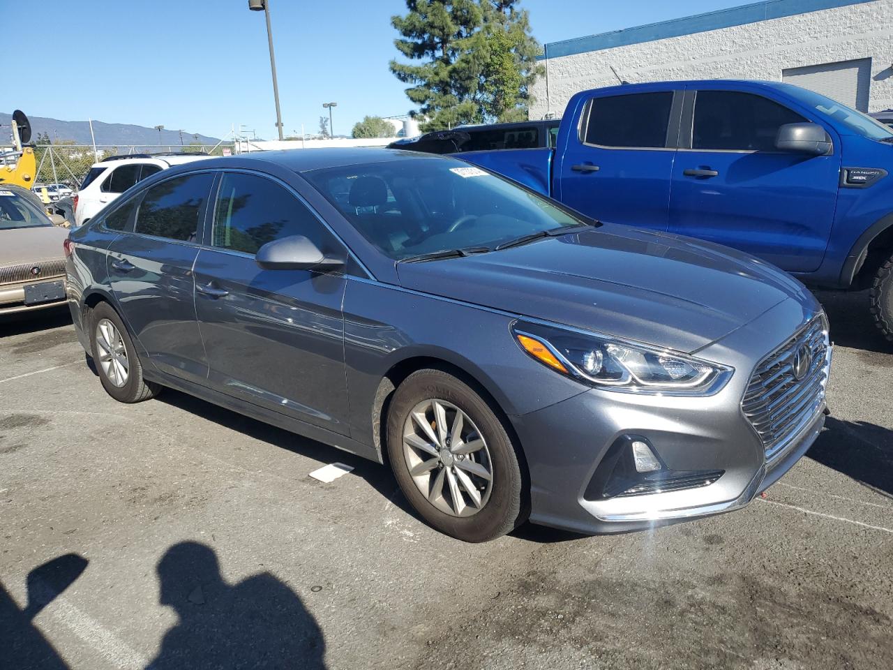 2019 Hyundai Sonata Se Серый vin: 5NPE24AF5KH747478