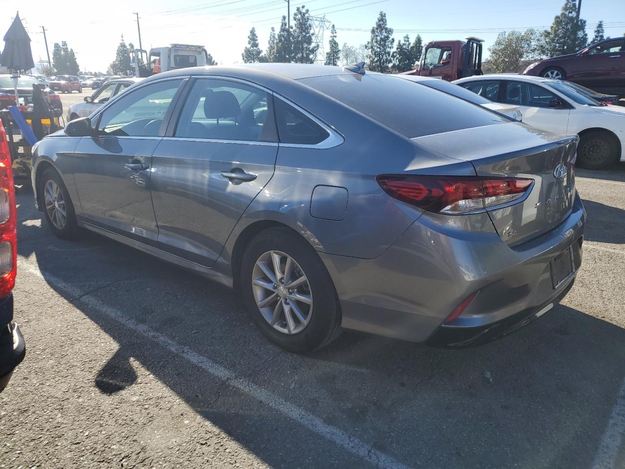 2019 Hyundai Sonata Se Серый vin: 5NPE24AF5KH747478